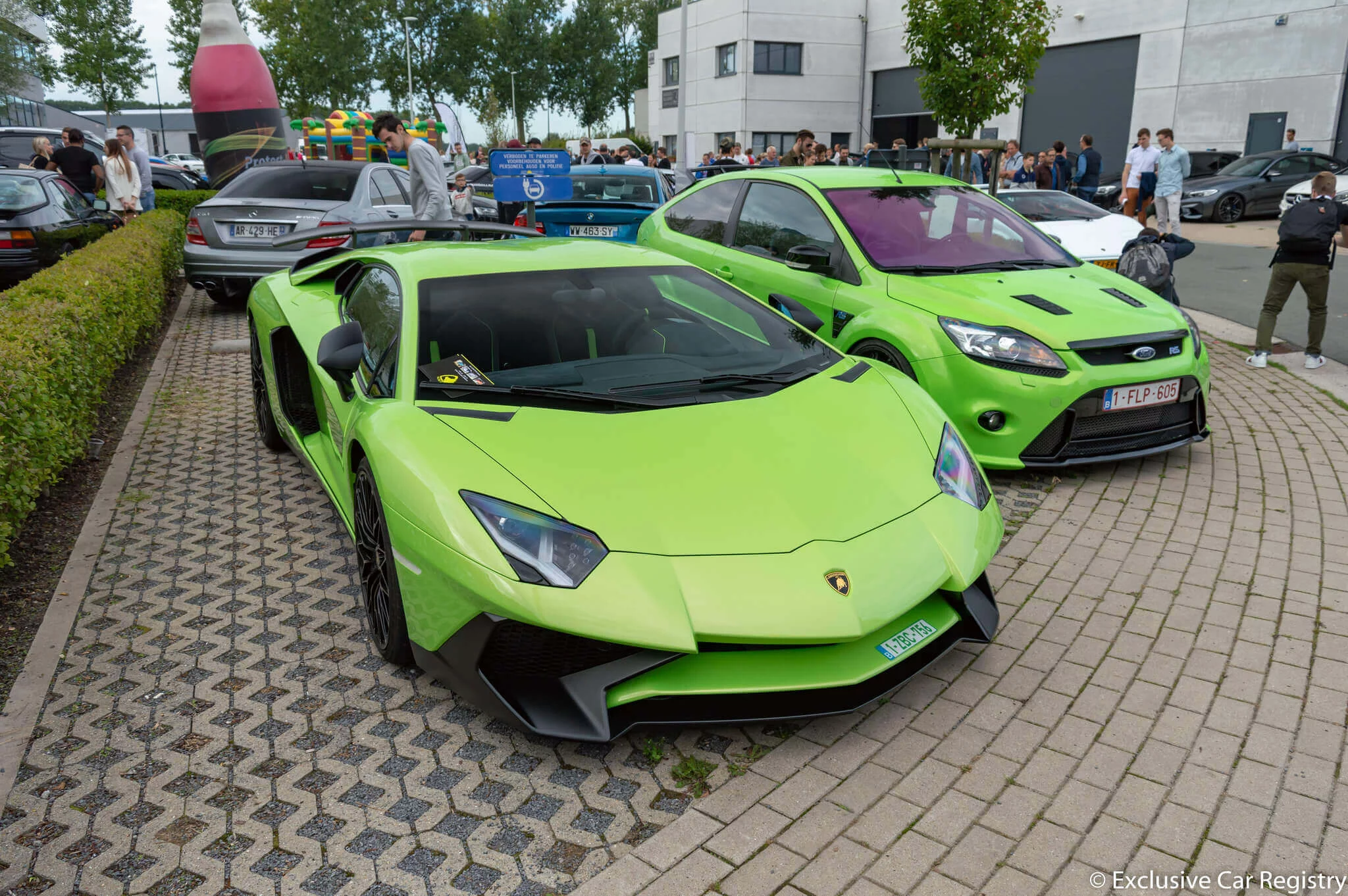Verde Ithaca Lamborghini Aventador