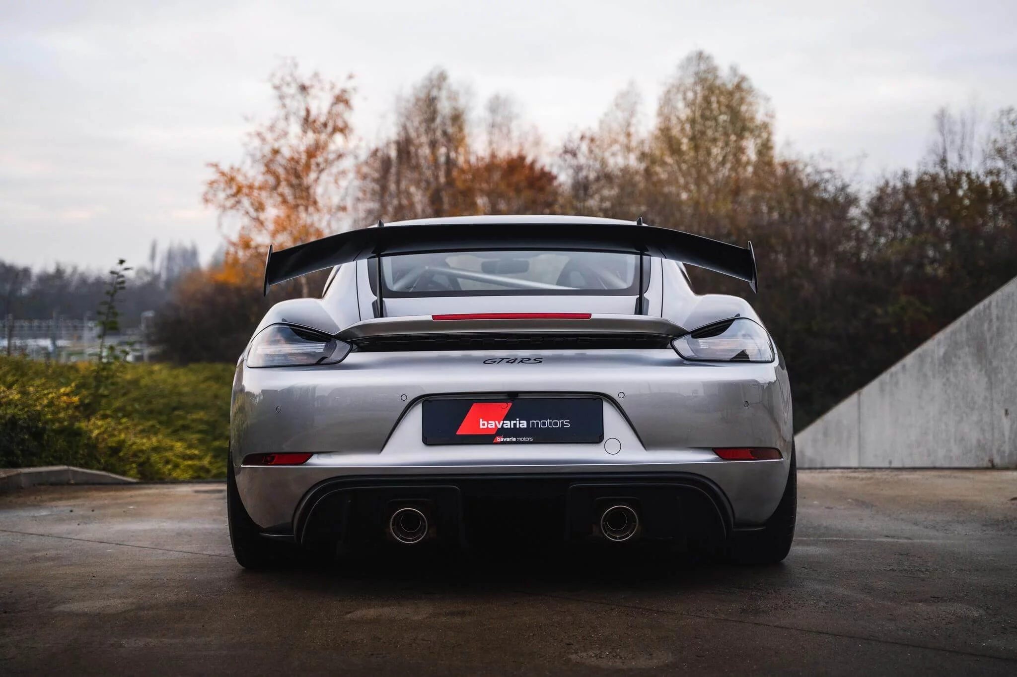GT Silver Metallic Porsche 718 Cayman GT4 RS