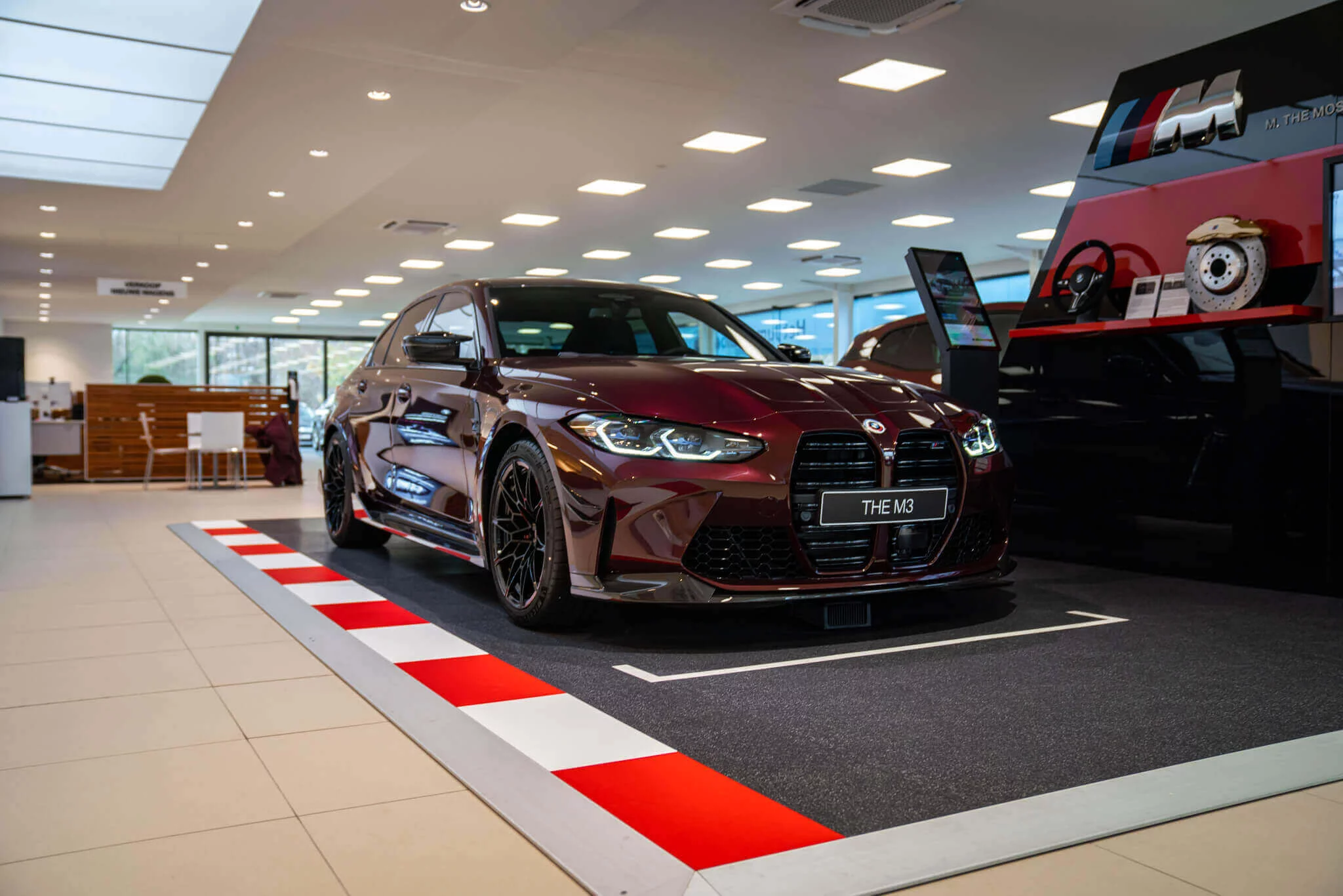 Barbera Red BMW M3