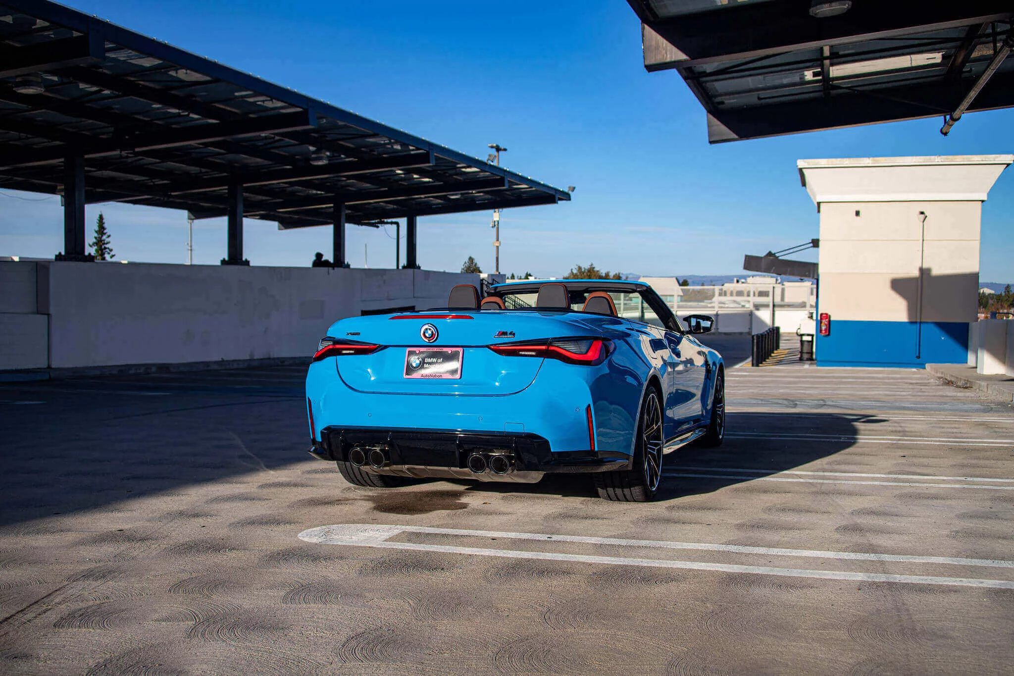 Daytona Beach Blue BMW M4