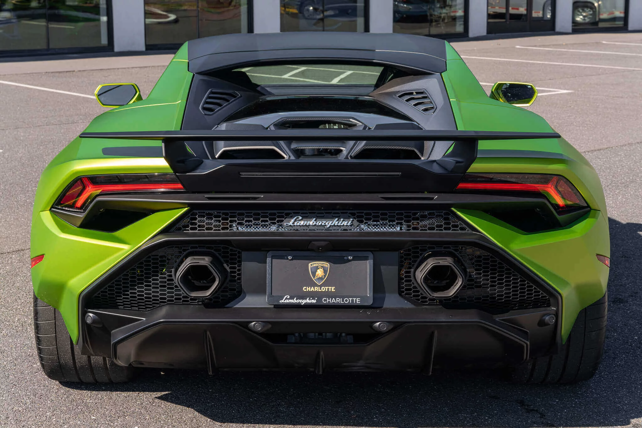 Verde Citrea Matt Lamborghini Huracán