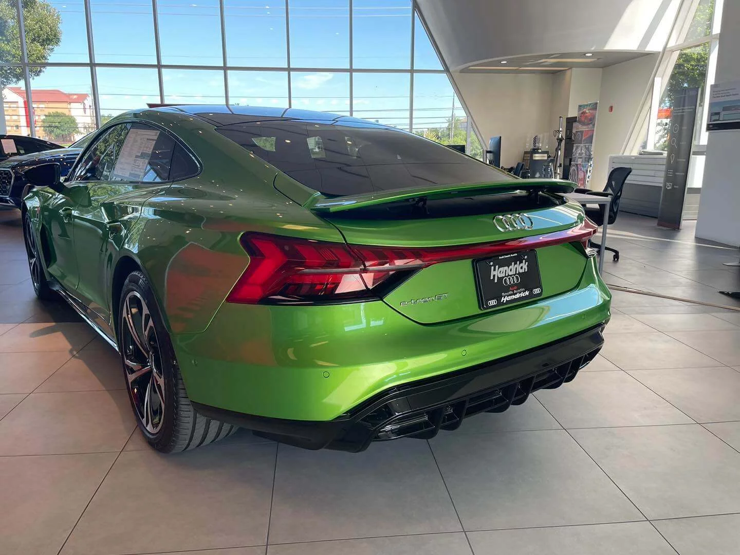 Java Green Audi e-tron GT