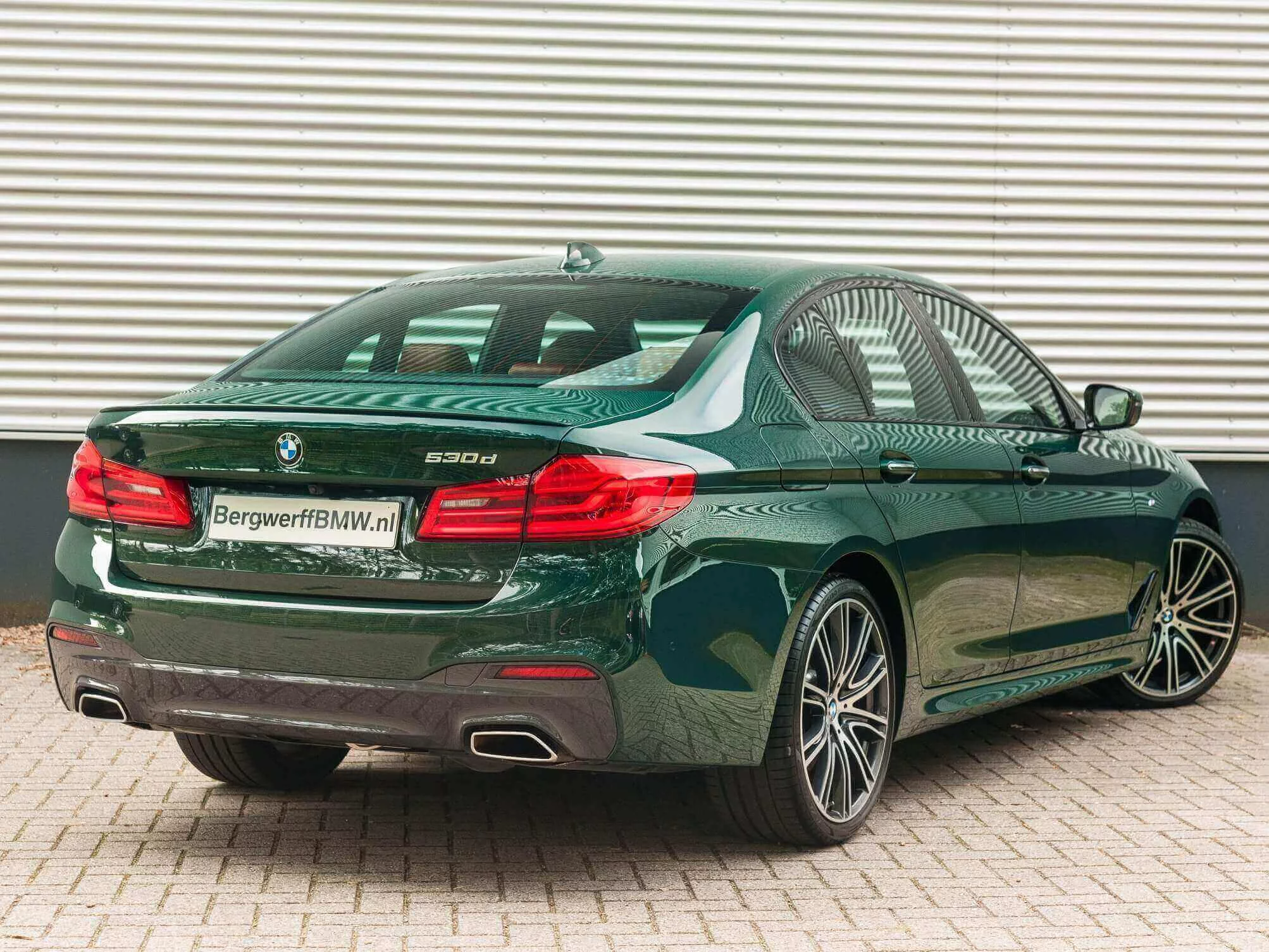 British Racing Green BMW 5 Series