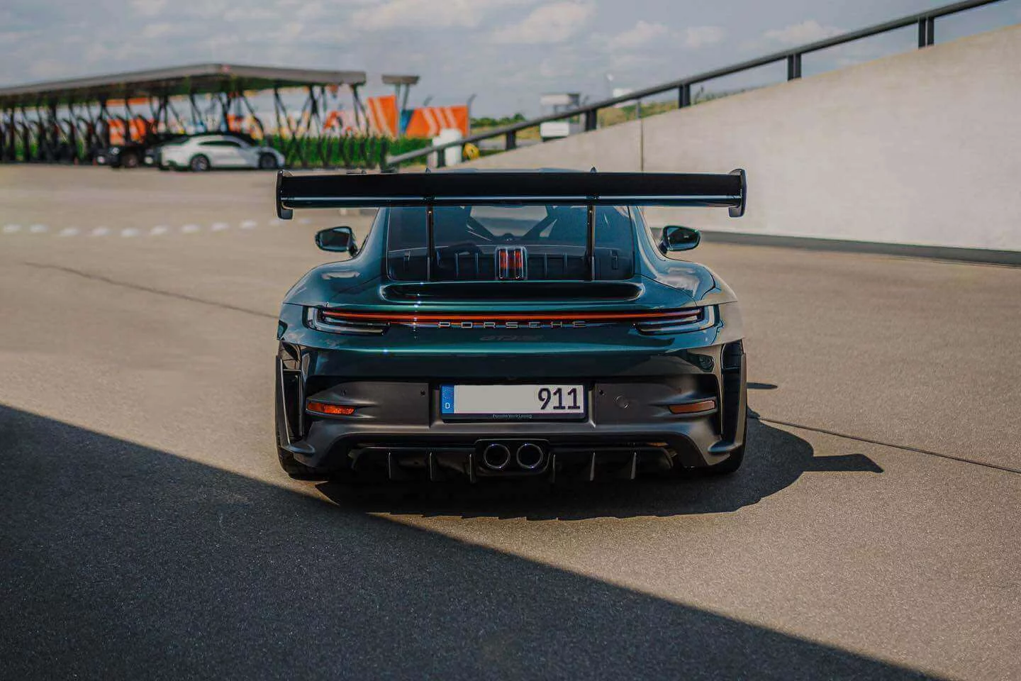 Jet Green Metallic Porsche 911 GT3 RS