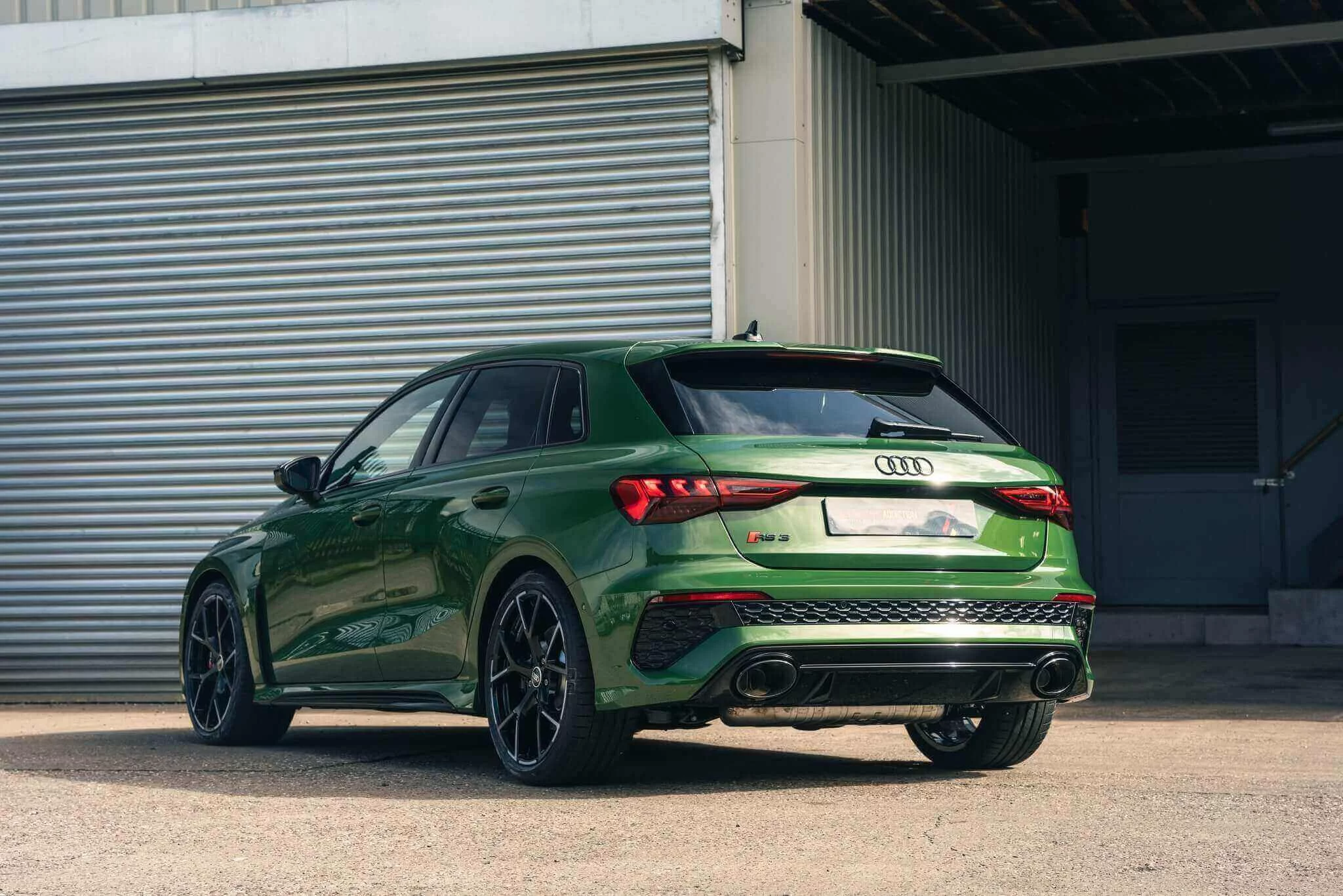 Sonoma Green Audi RS3