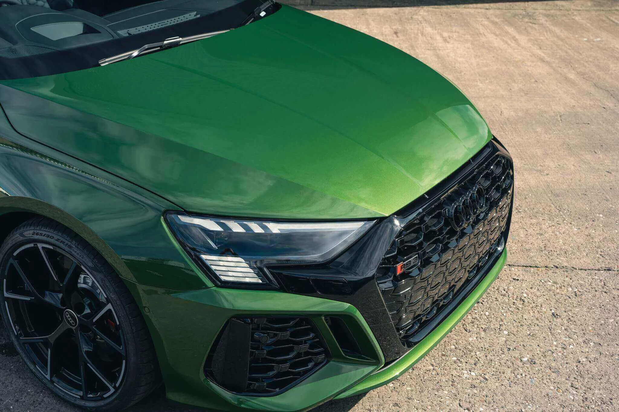 Sonoma Green Audi RS3