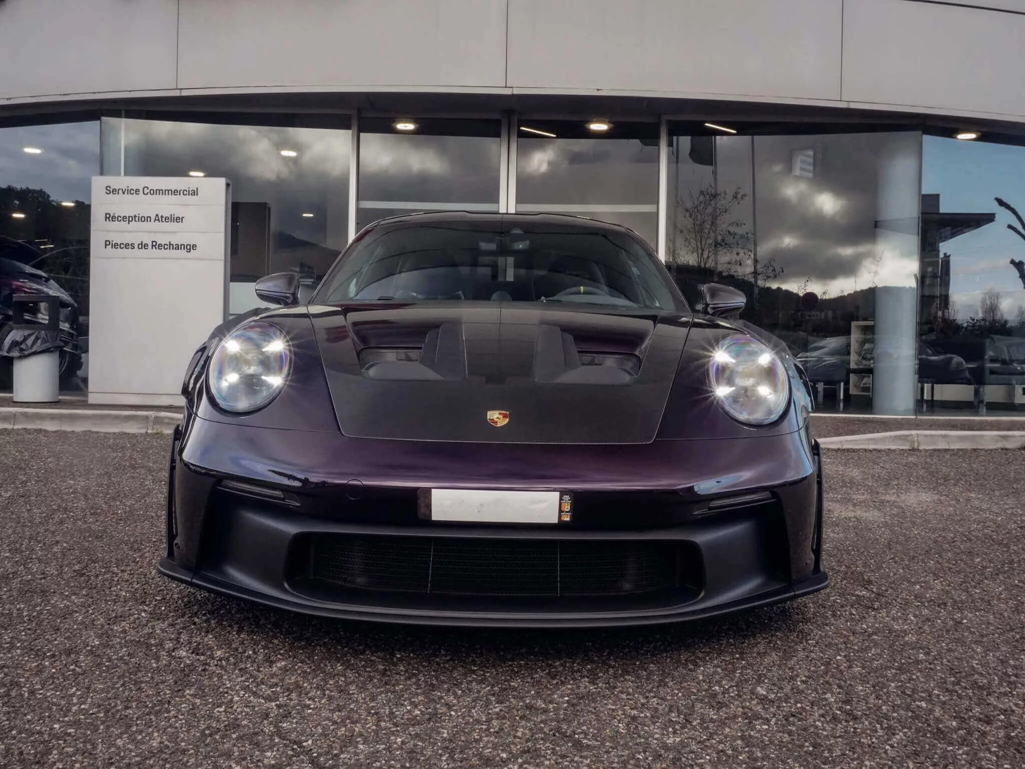 Amethyst Metallic Porsche 911 GT3 RS