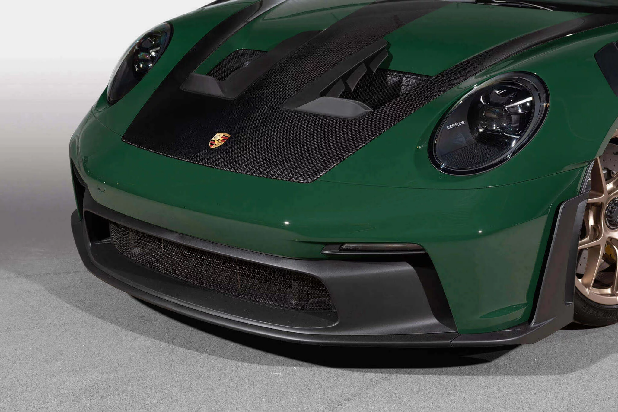 British Racing Green Porsche 911 GT3 RS