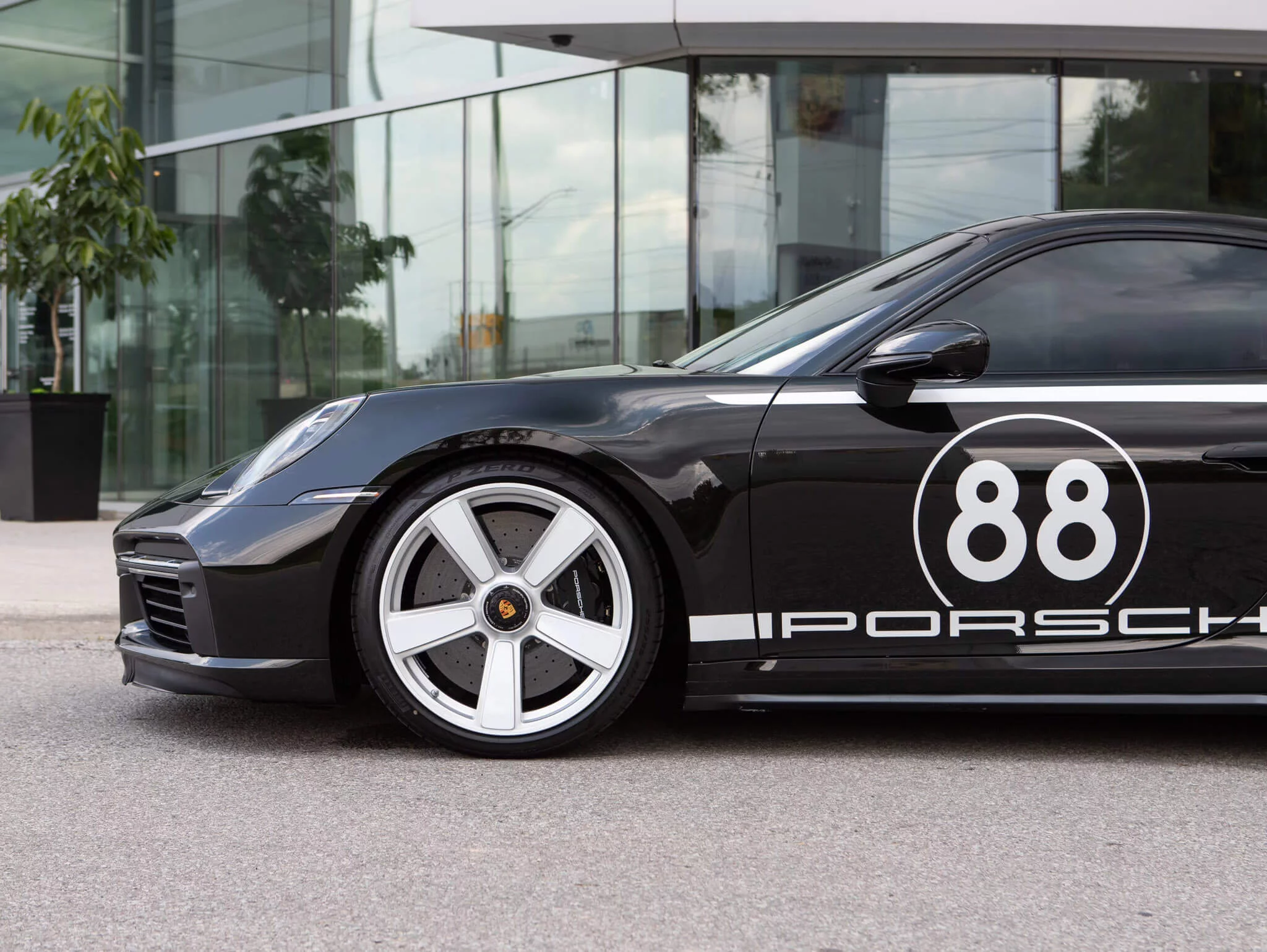 Dark Olive Metallic Porsche 911 Turbo