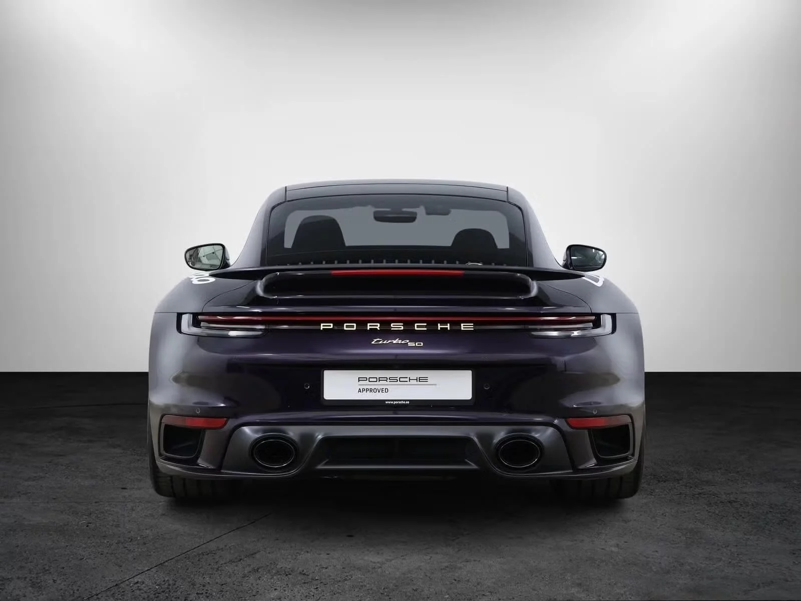 Viola Metallic Porsche 911 Turbo