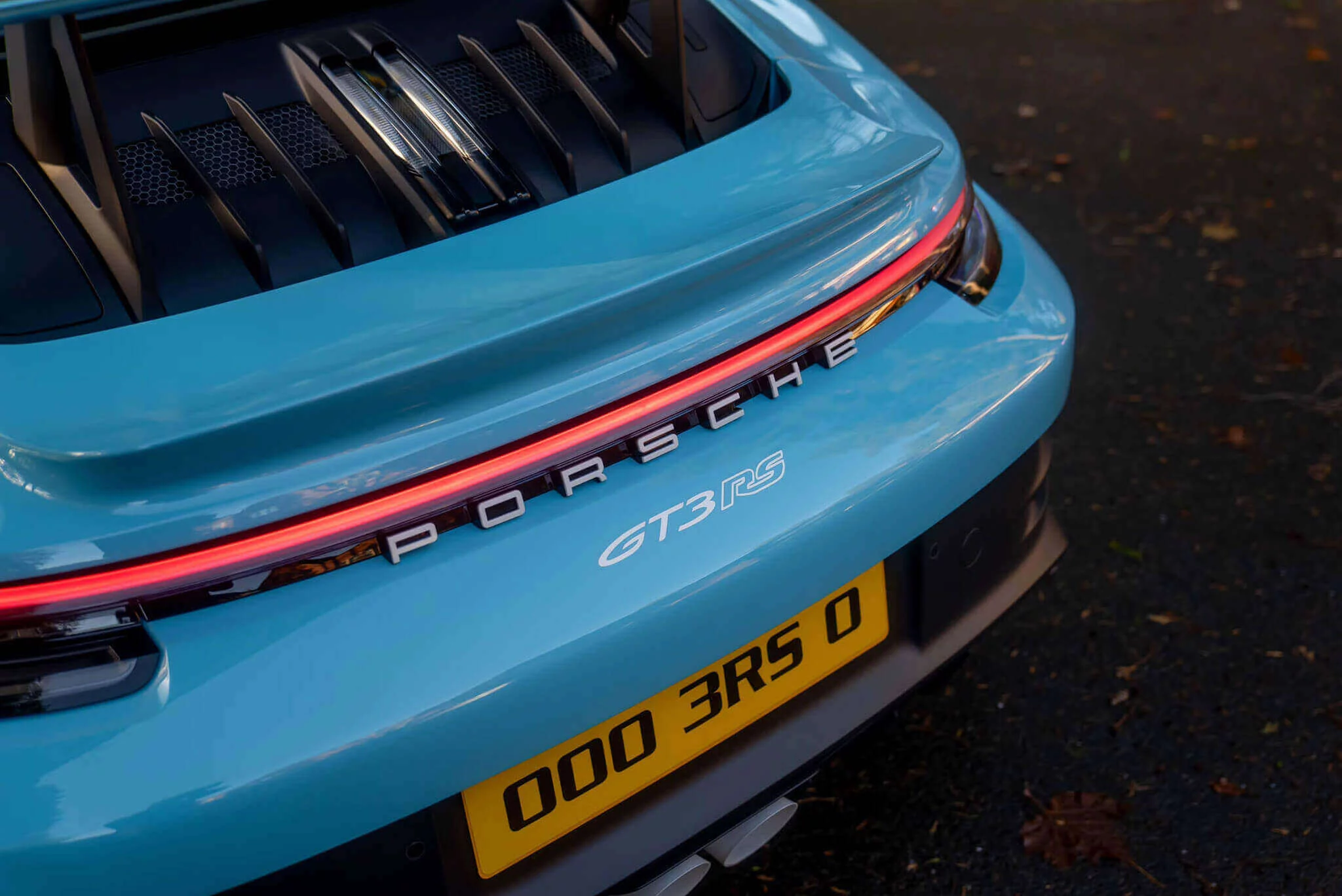 Olympic Blue Porsche 911 GT3 RS