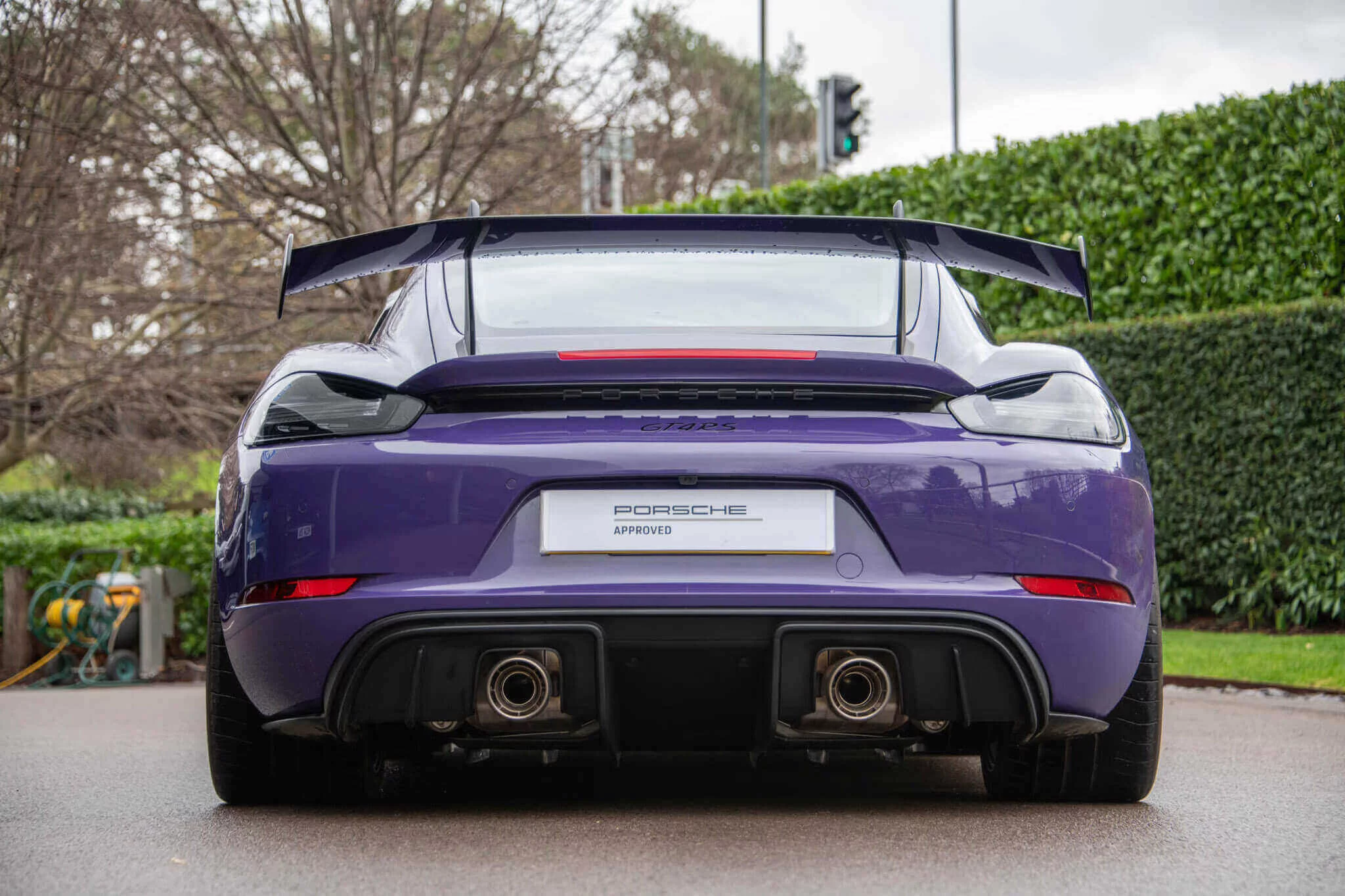 Ultraviolet Porsche 718 Cayman GT4 RS