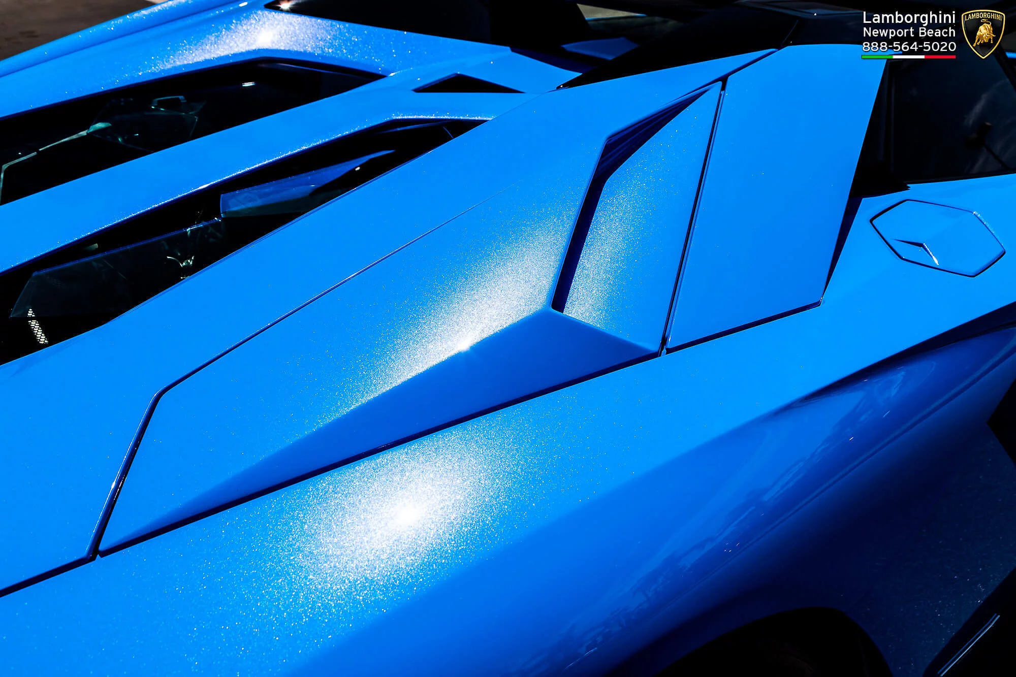Blu Nila Lamborghini Aventador