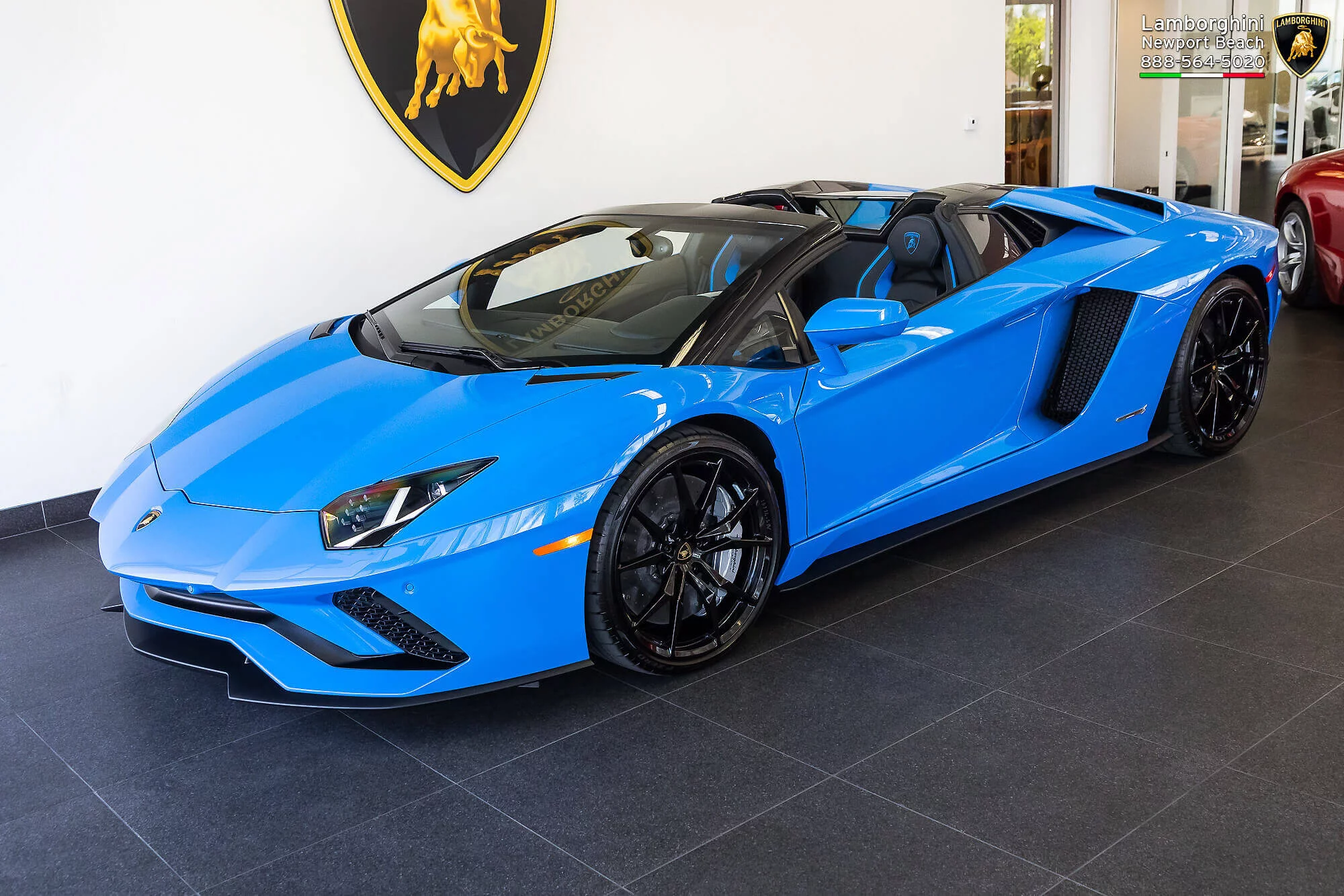 Blu Nila Lamborghini Aventador