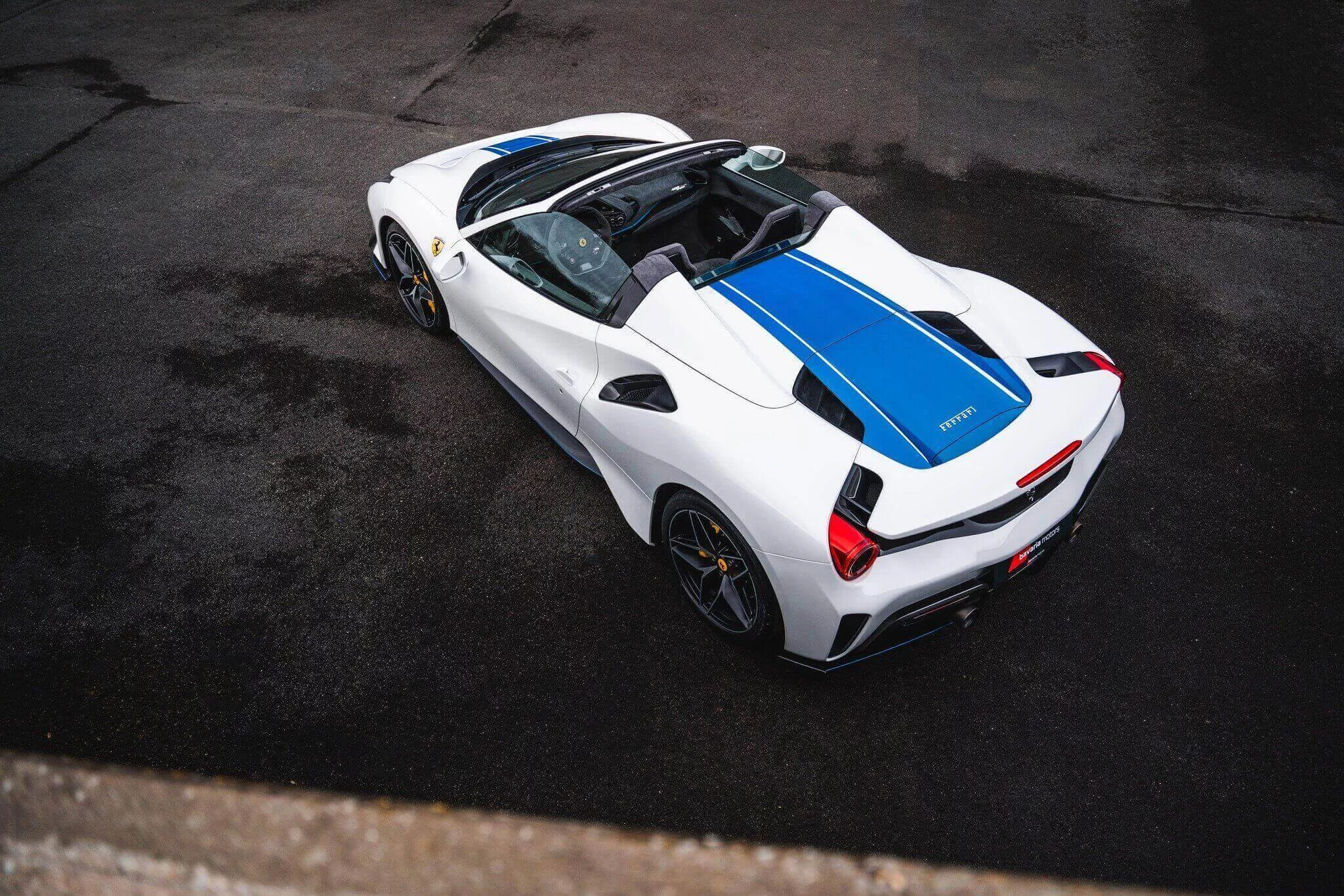 Bianco Sanae Ferrari 488