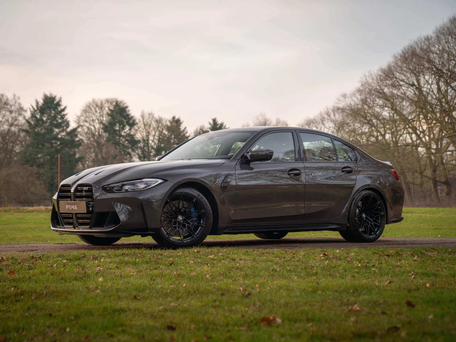 Grey Black BMW M3
