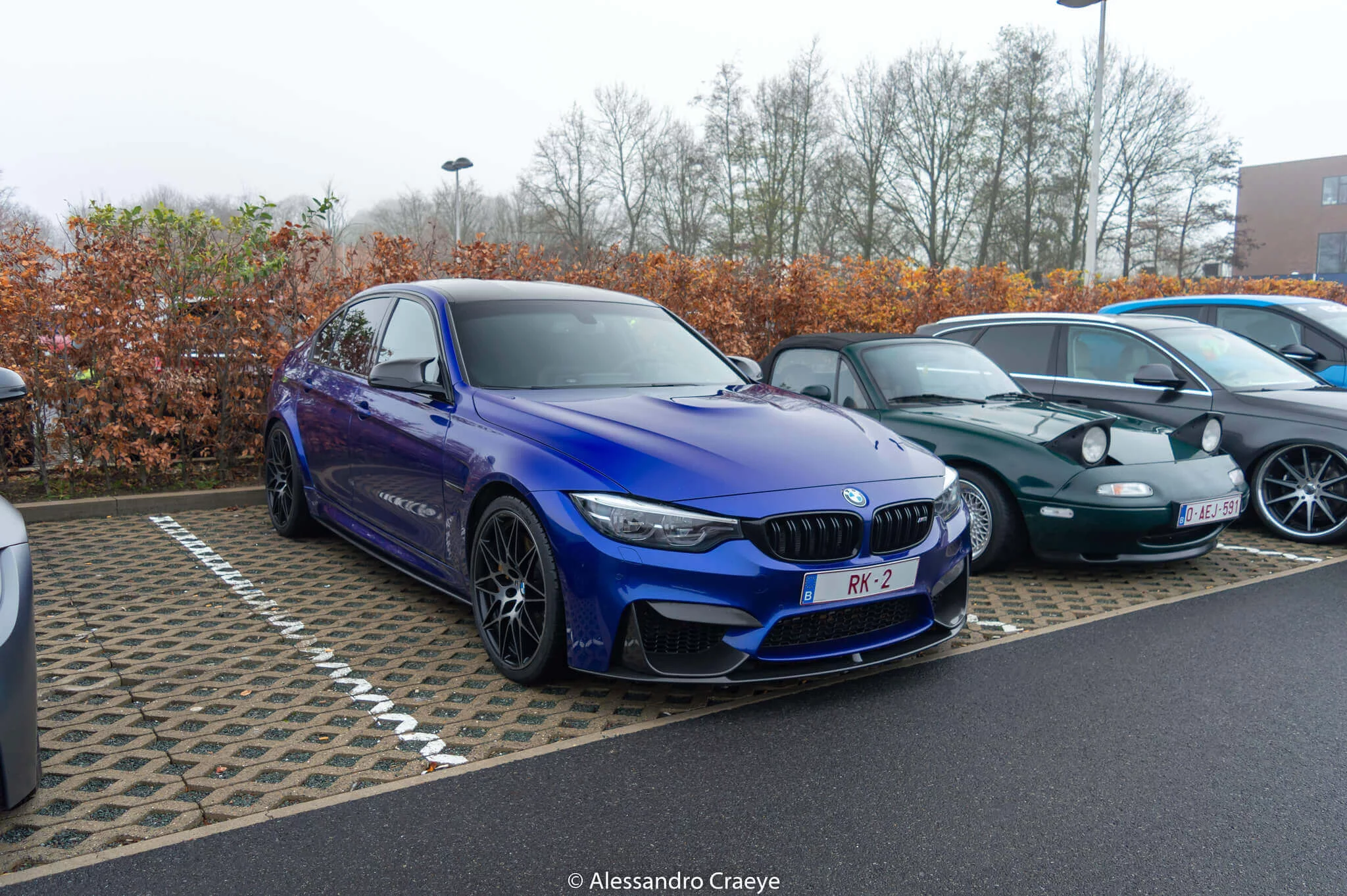 San Marino Blue BMW M3