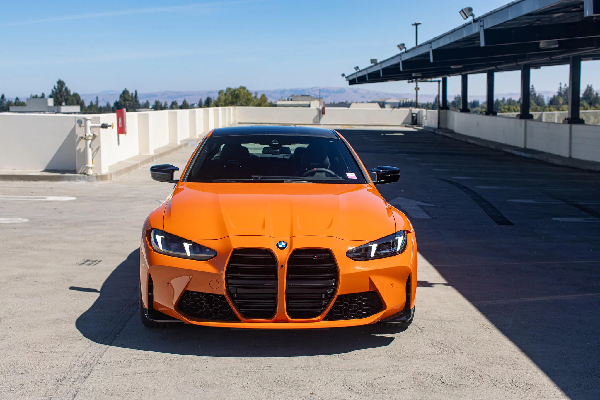 Fire Orange III BMW M4