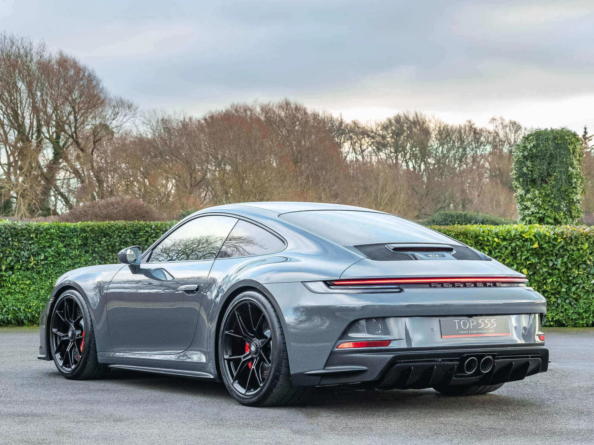 Grigio Telesto Porsche 911 GT3