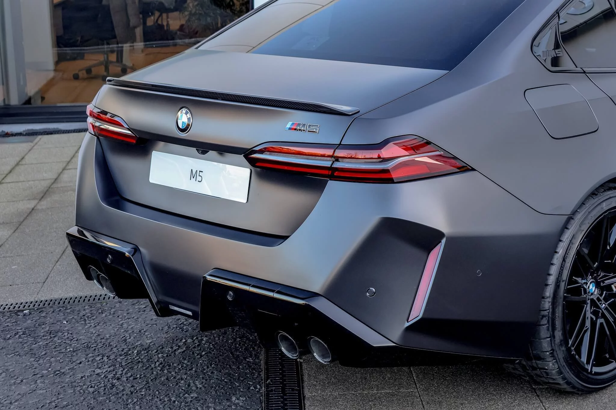 Frozen Deep Grey BMW M5
