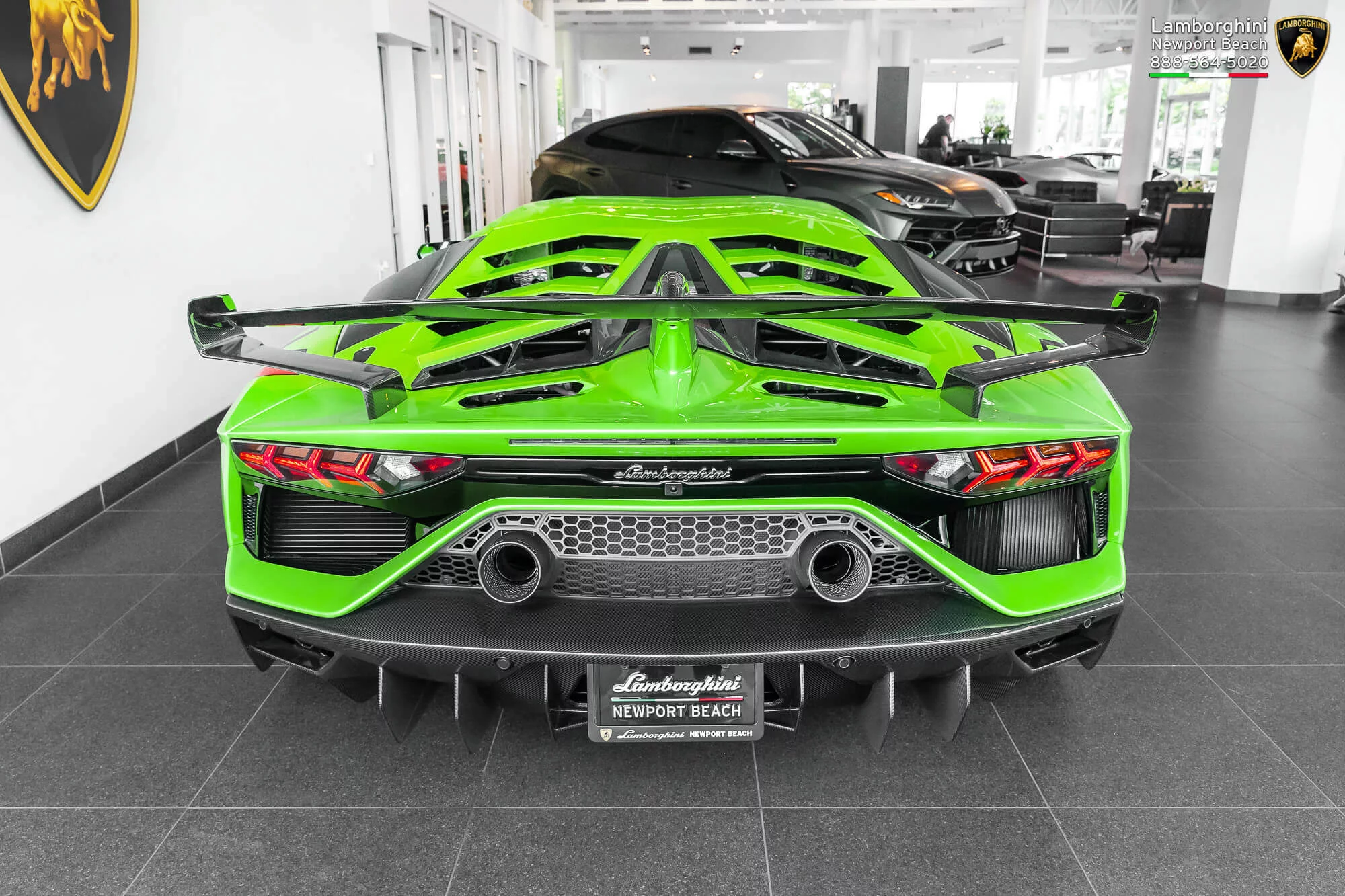 Verde Ithaca Lamborghini Aventador