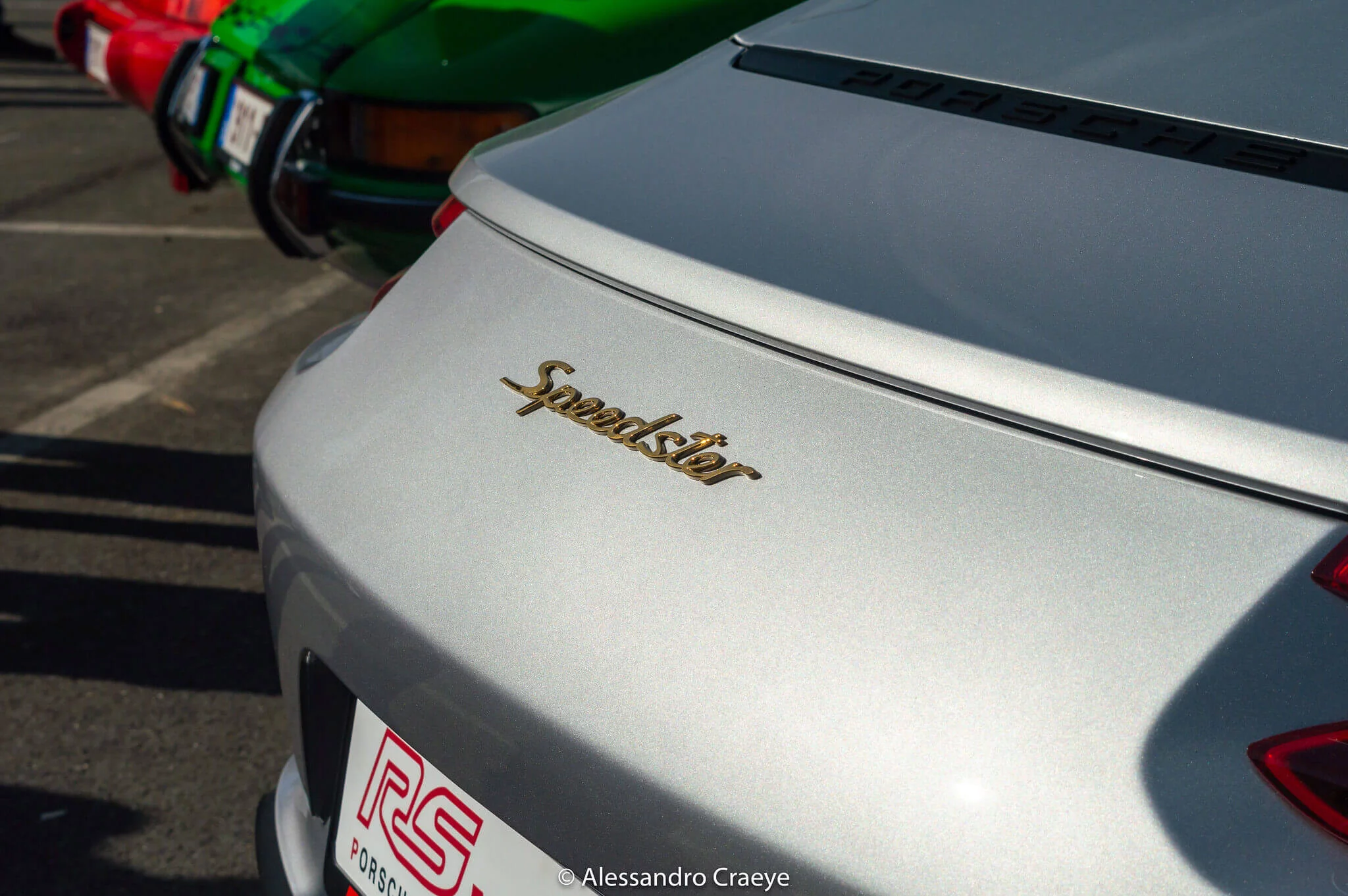 GT Silver Metallic Porsche 911 Speedster