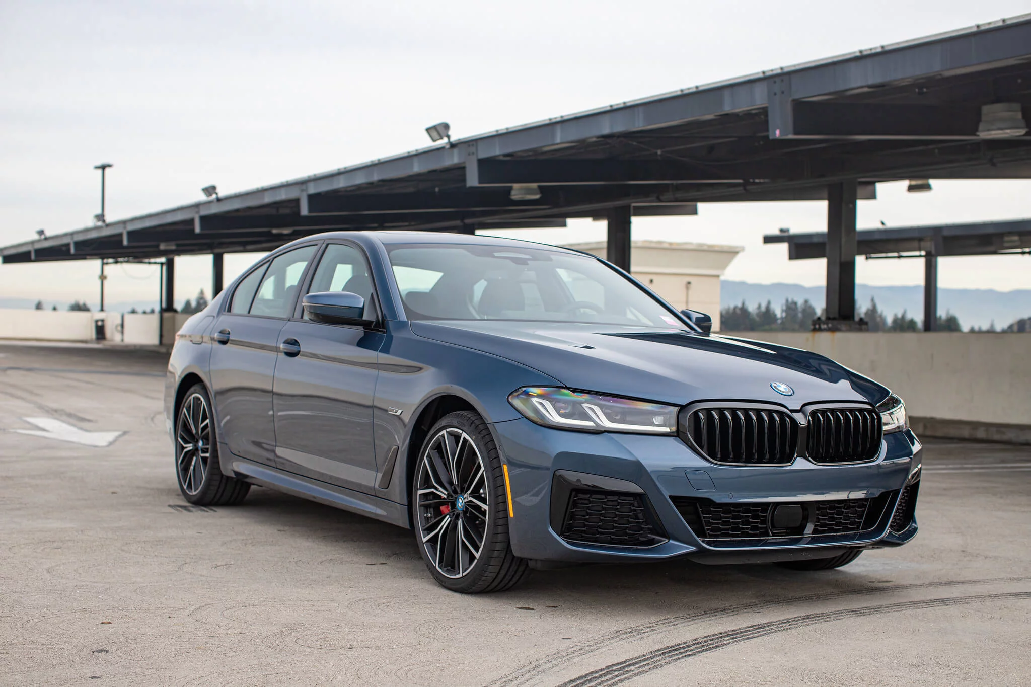 Arctic Race Blue BMW 5 Series