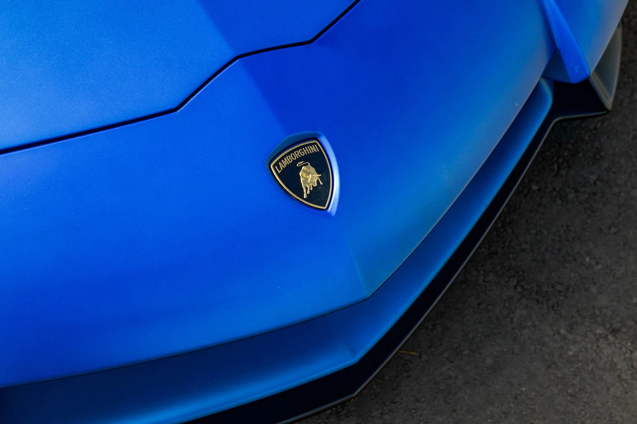 Blu Aegeus Lamborghini Aventador