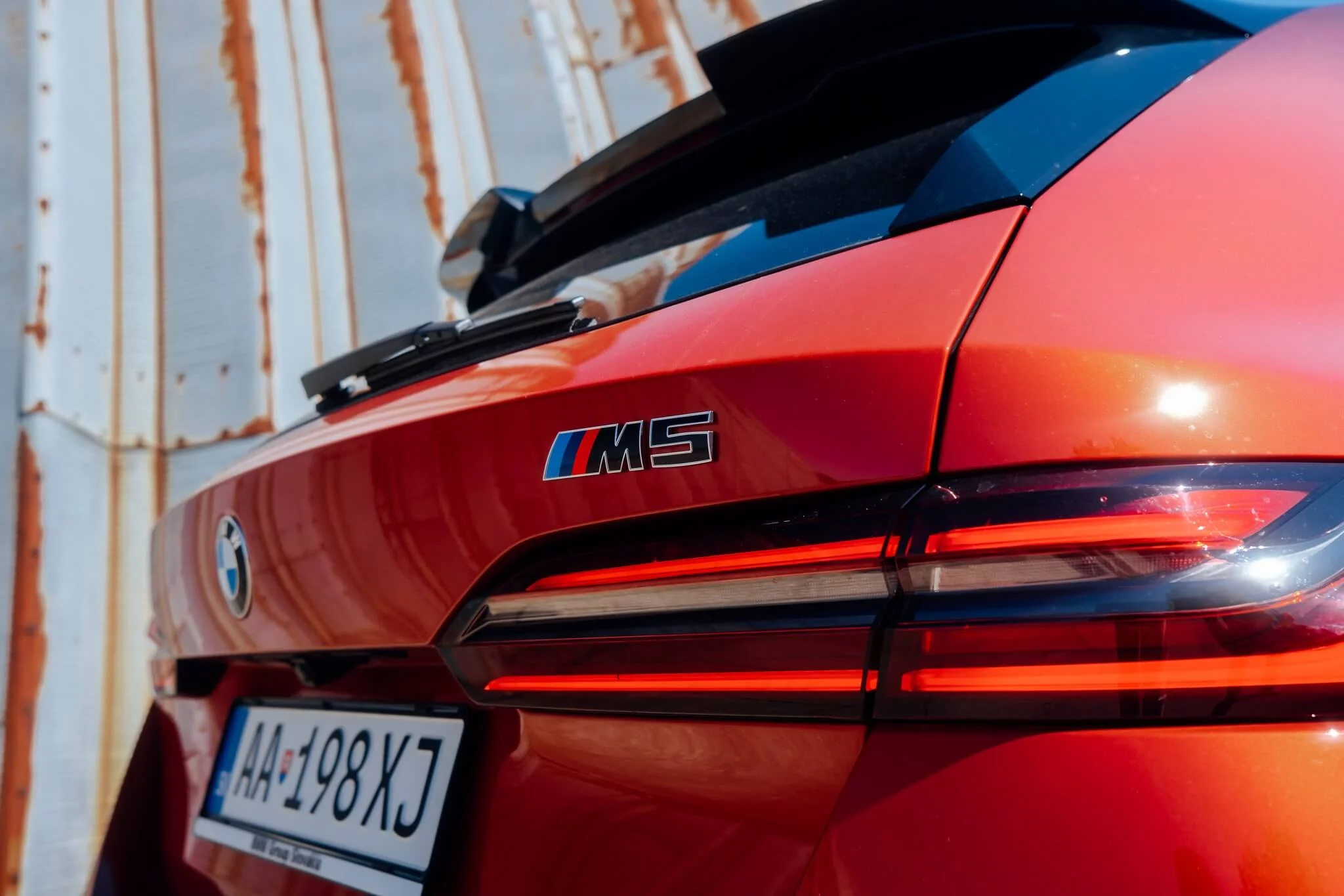 Sakhir Orange III BMW M5