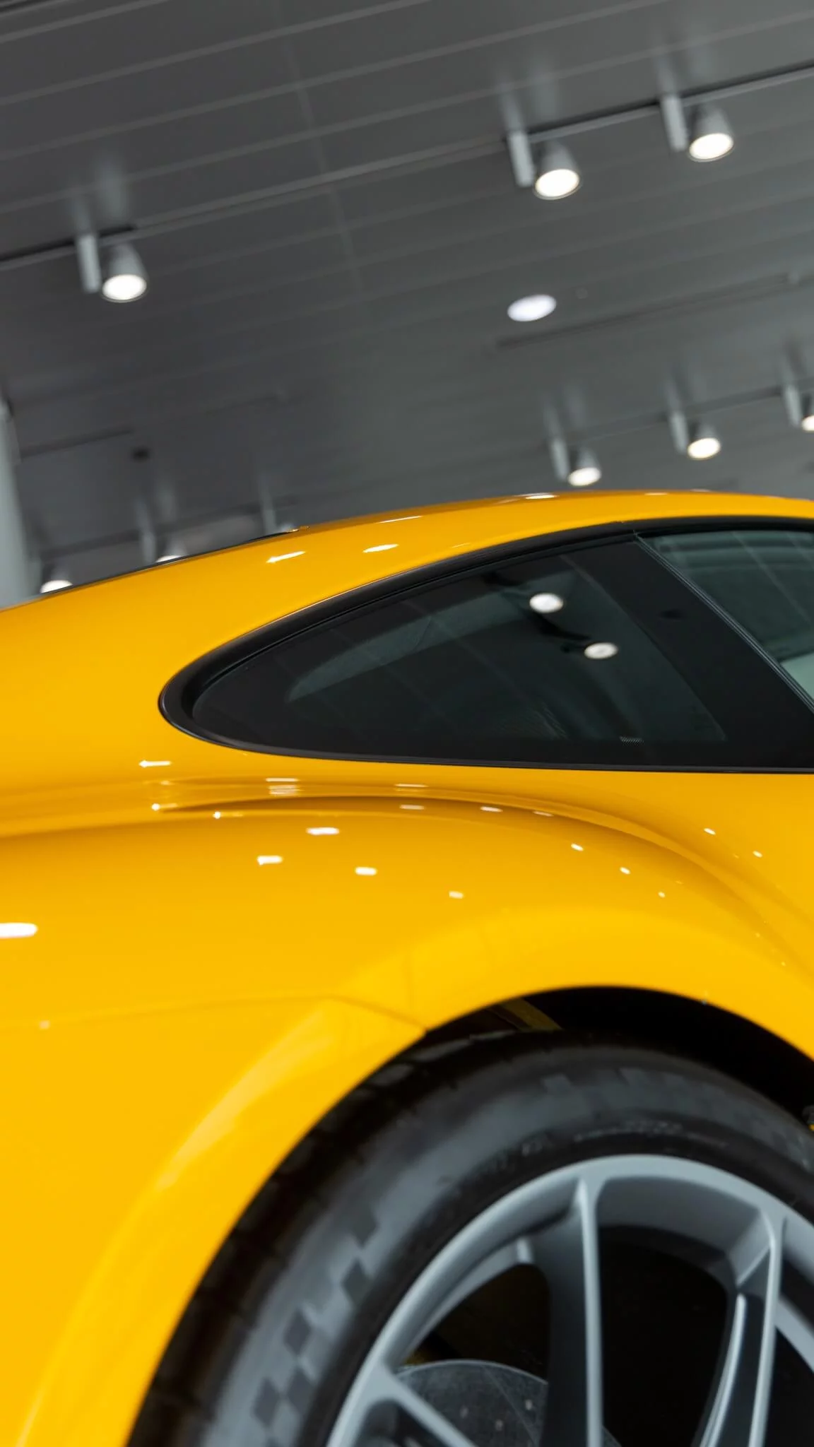 Signal Yellow Porsche 911 GT3