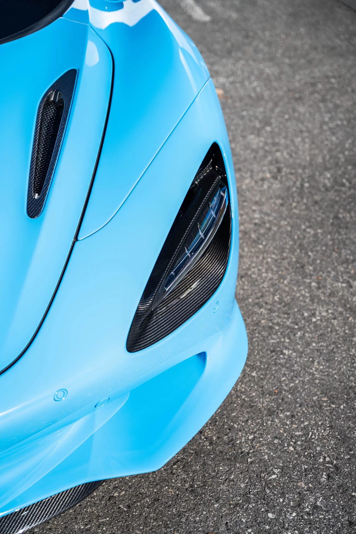 Spectrum Blue McLaren 750S
