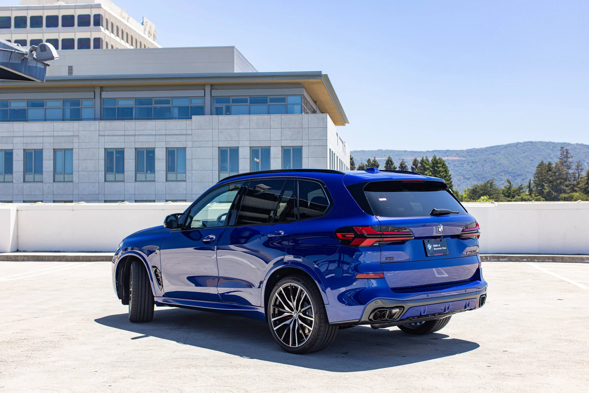 Marina Bay Blue BMW X5