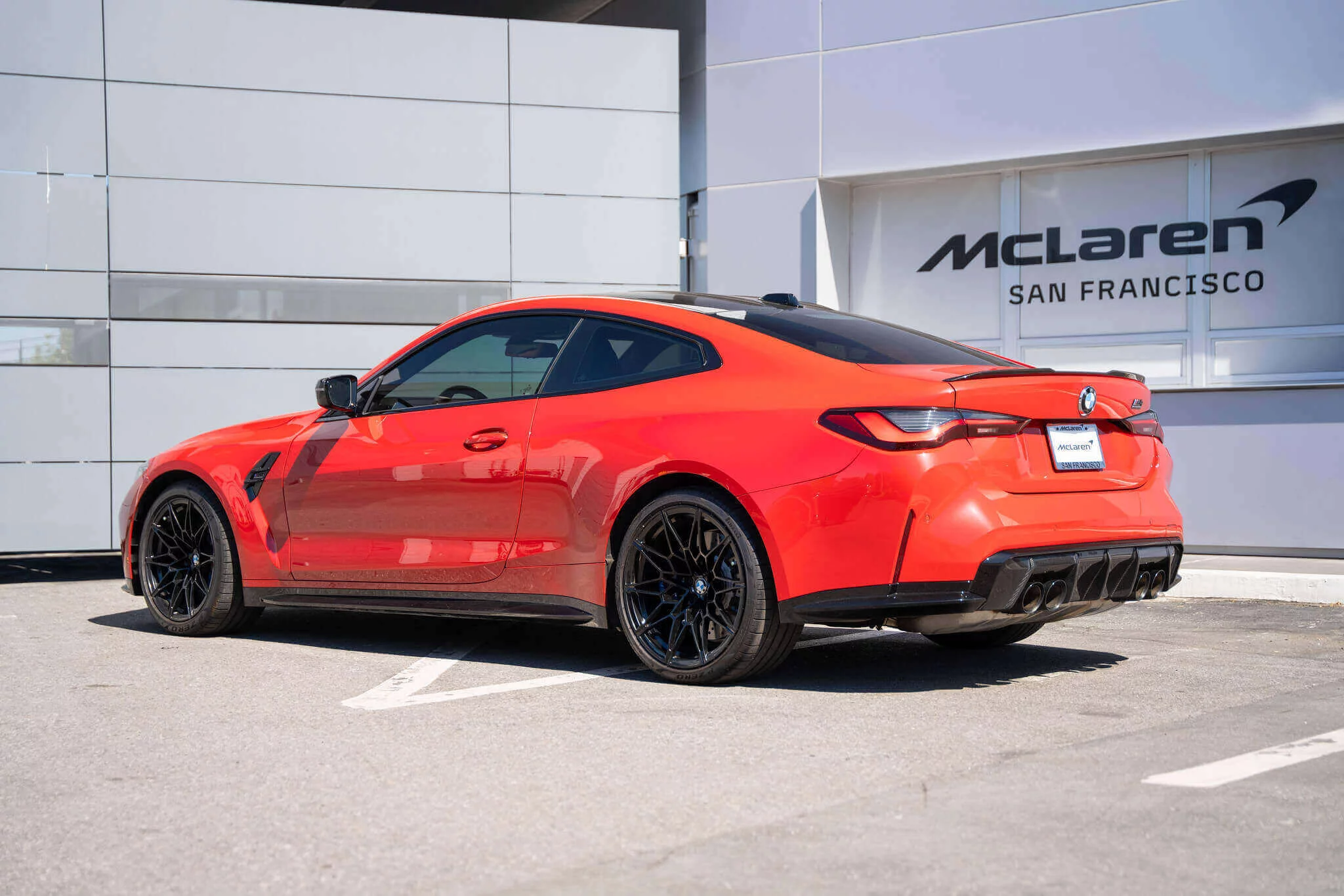 Toronto Red BMW M4