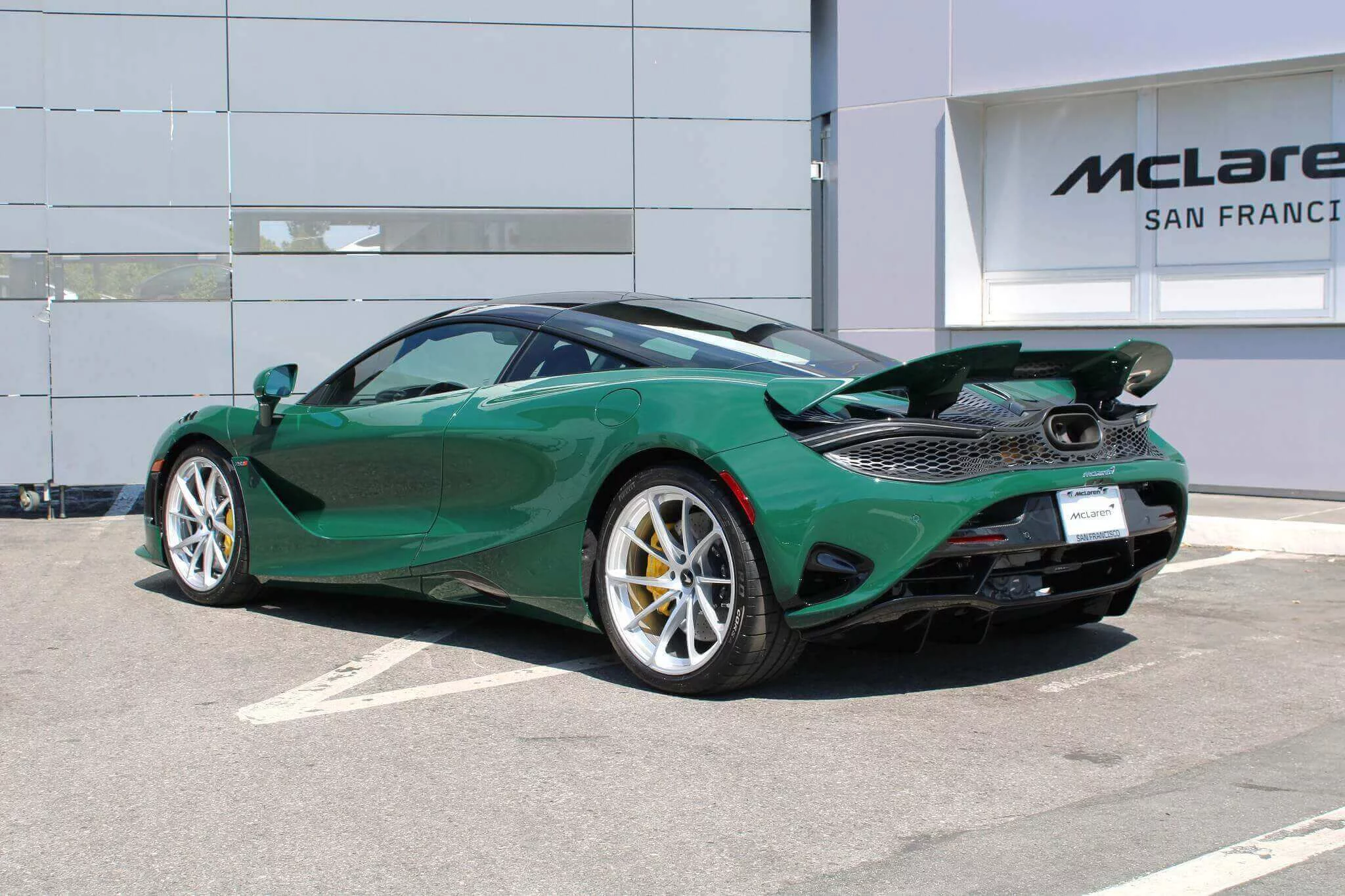 British Racing Green McLaren 750S