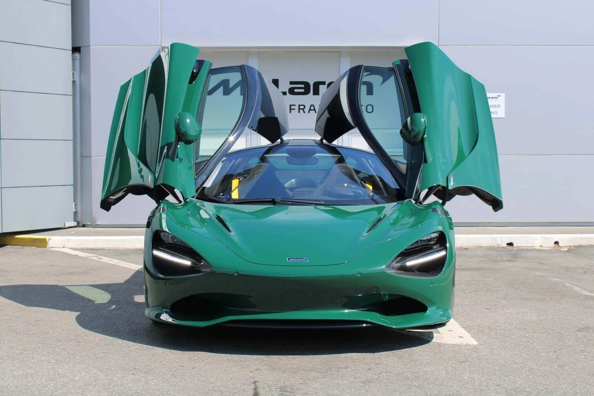 British Racing Green McLaren 750S