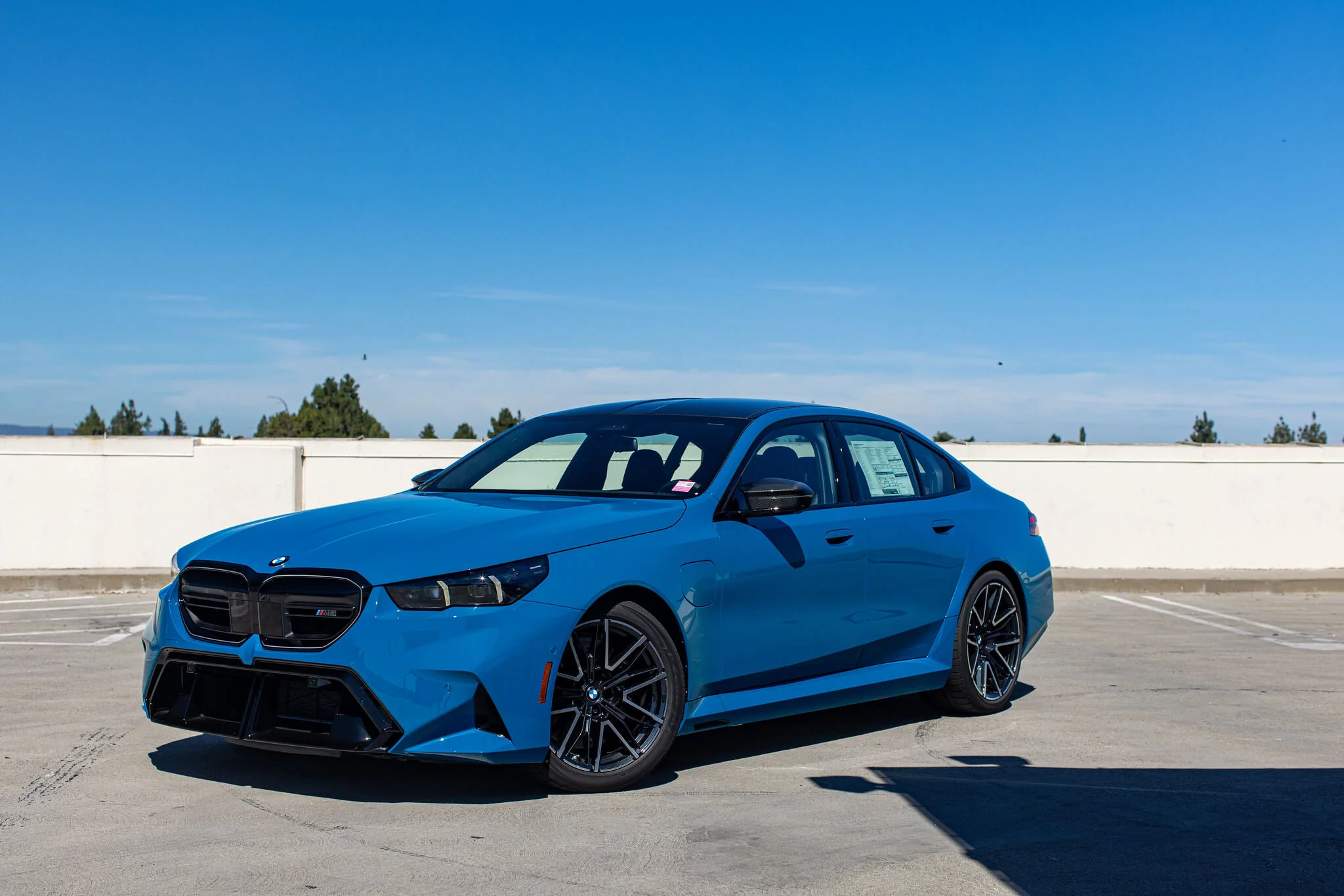 Laguna Seca Blue BMW M5