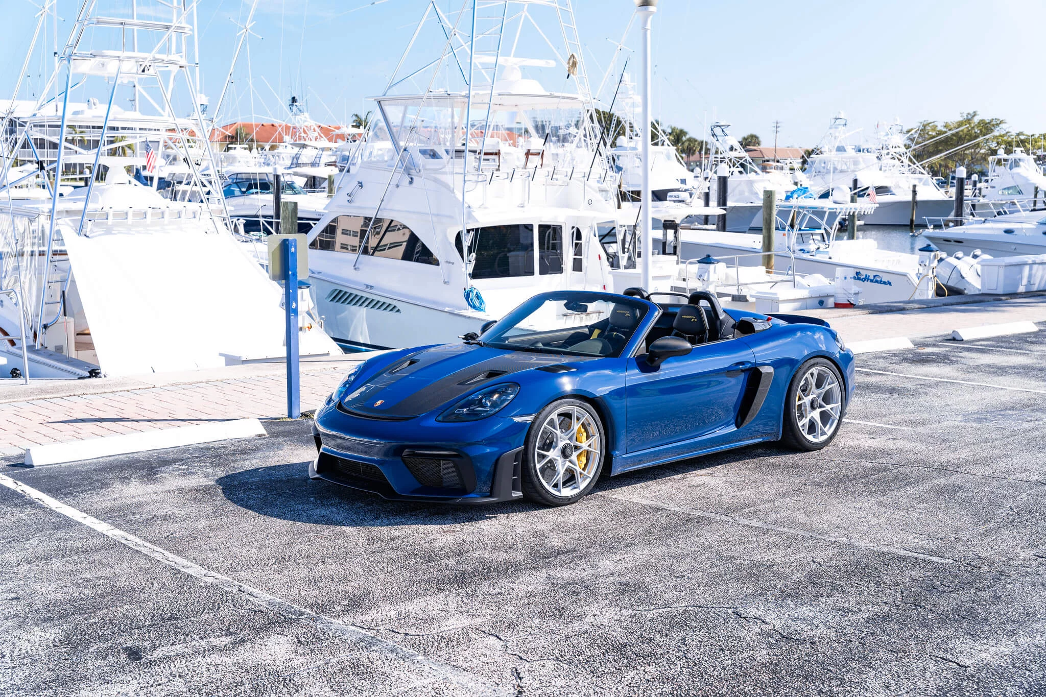 Albert Blue Porsche 718 Spyder RS