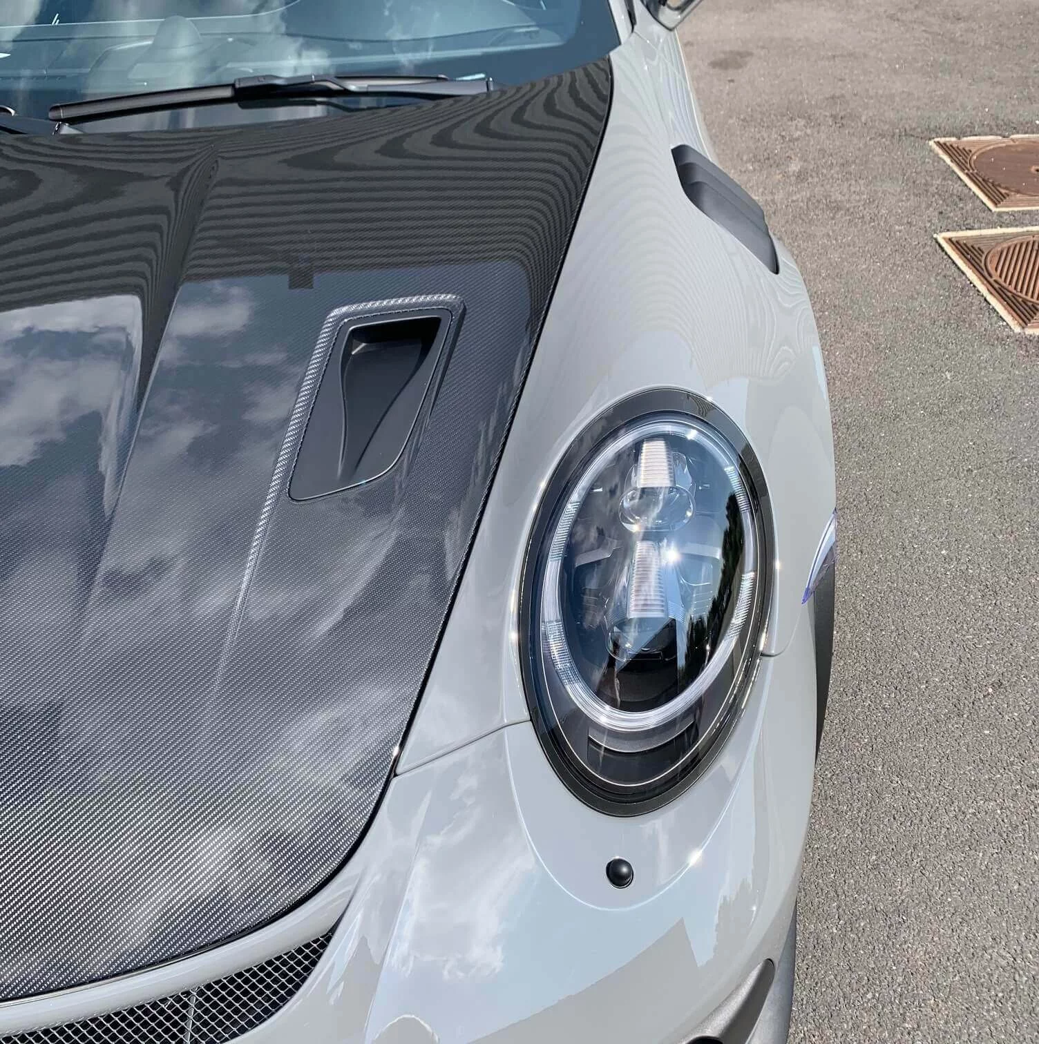 China Grey Porsche 911 GT3 RS