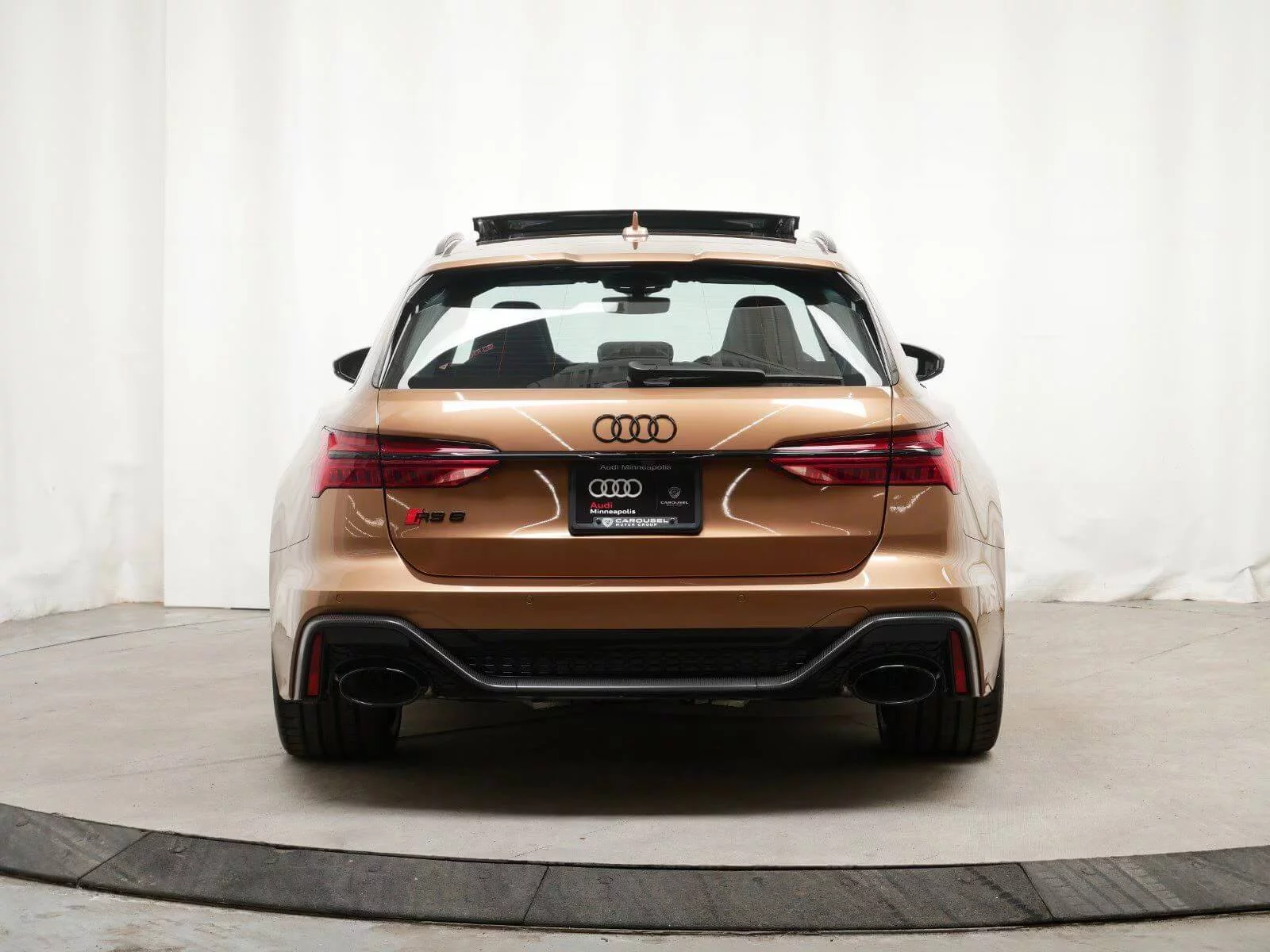 Zanzibar Brown Audi RS6 Avant