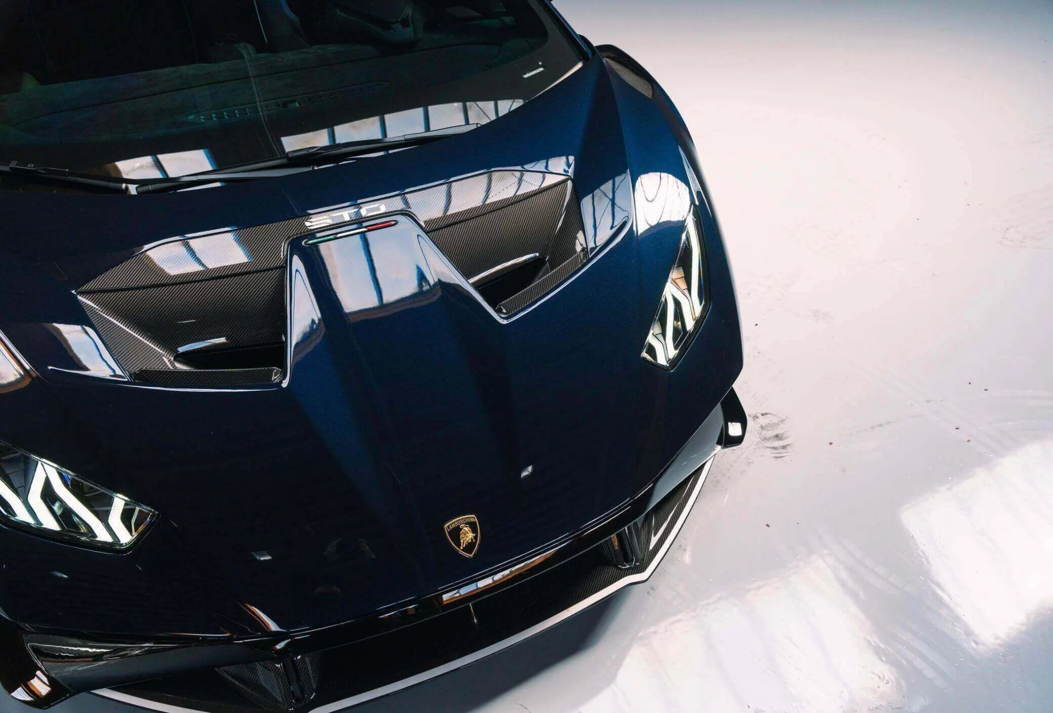 Blu Fontus Lamborghini Huracán