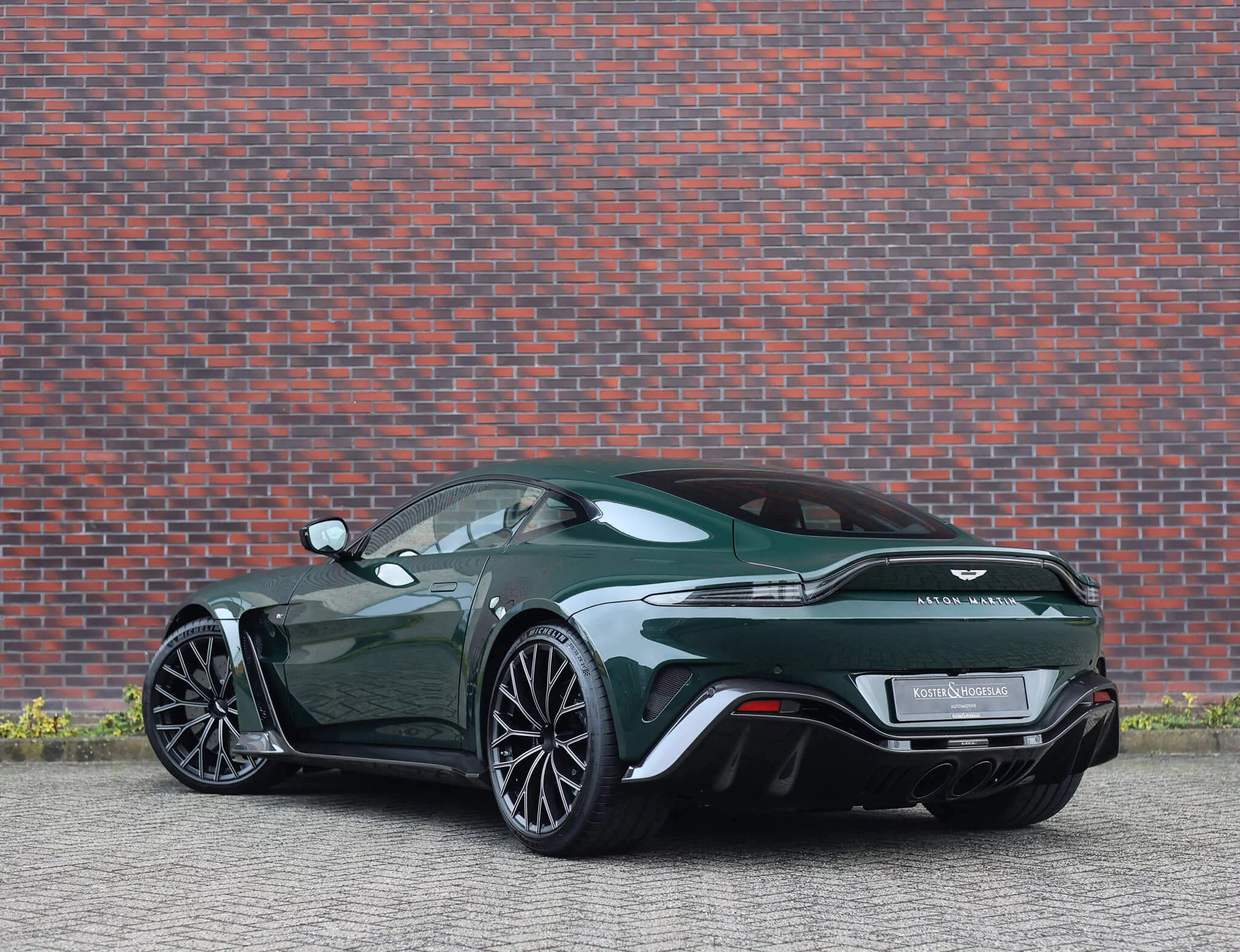 AM Heritage Racing Green Aston Martin V12 Vantage