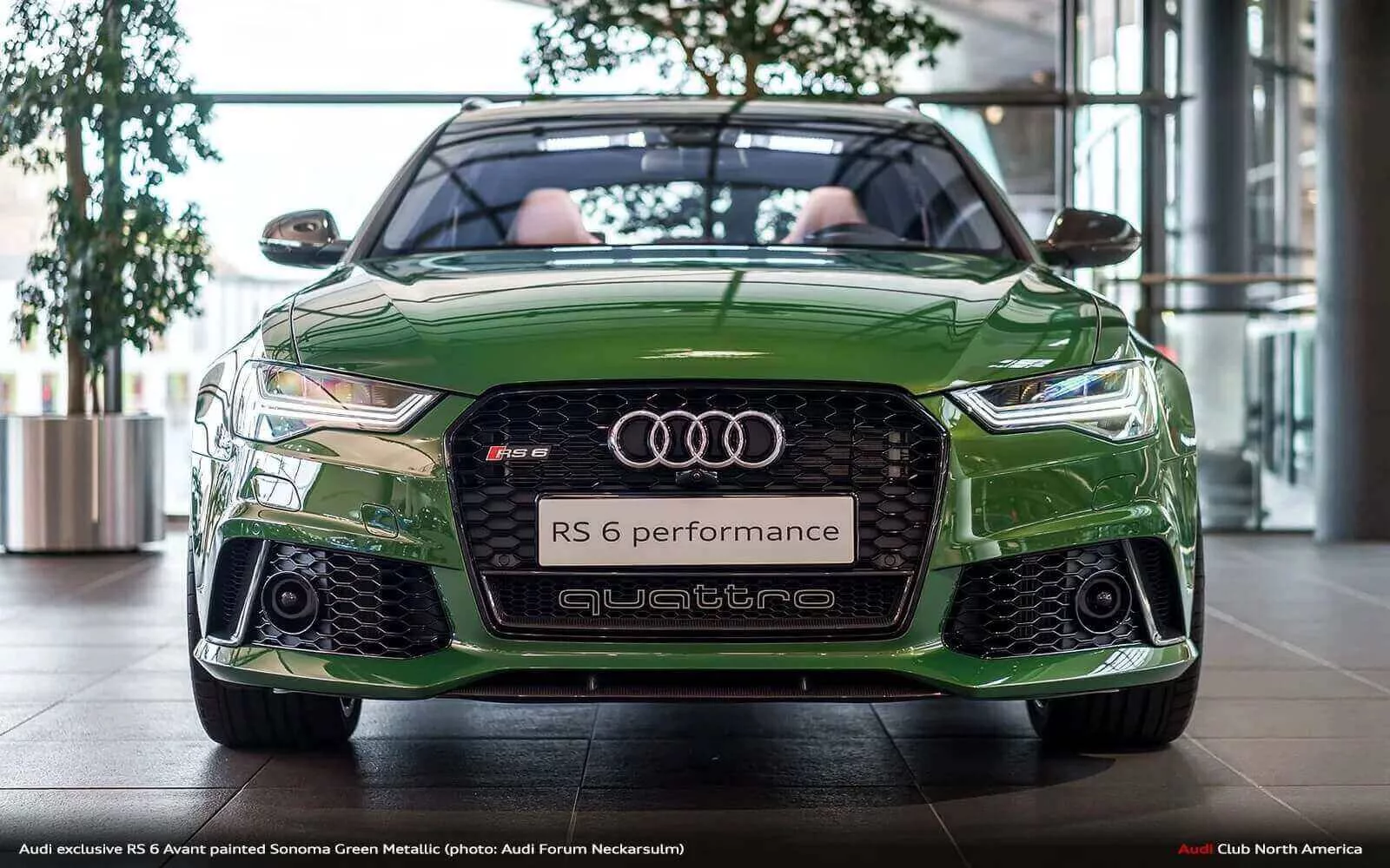 Sonoma Green Audi RS6 Avant