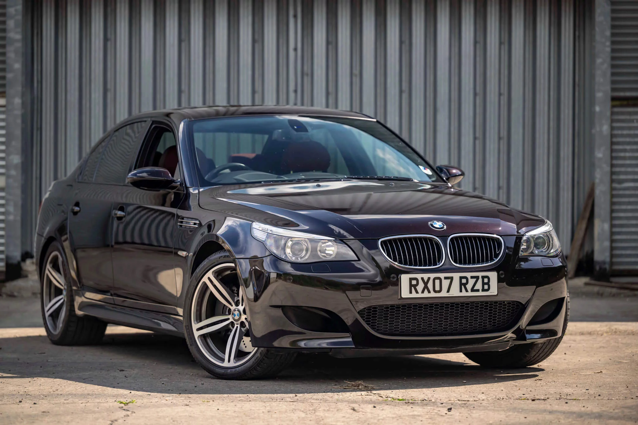 Ruby Black BMW M5