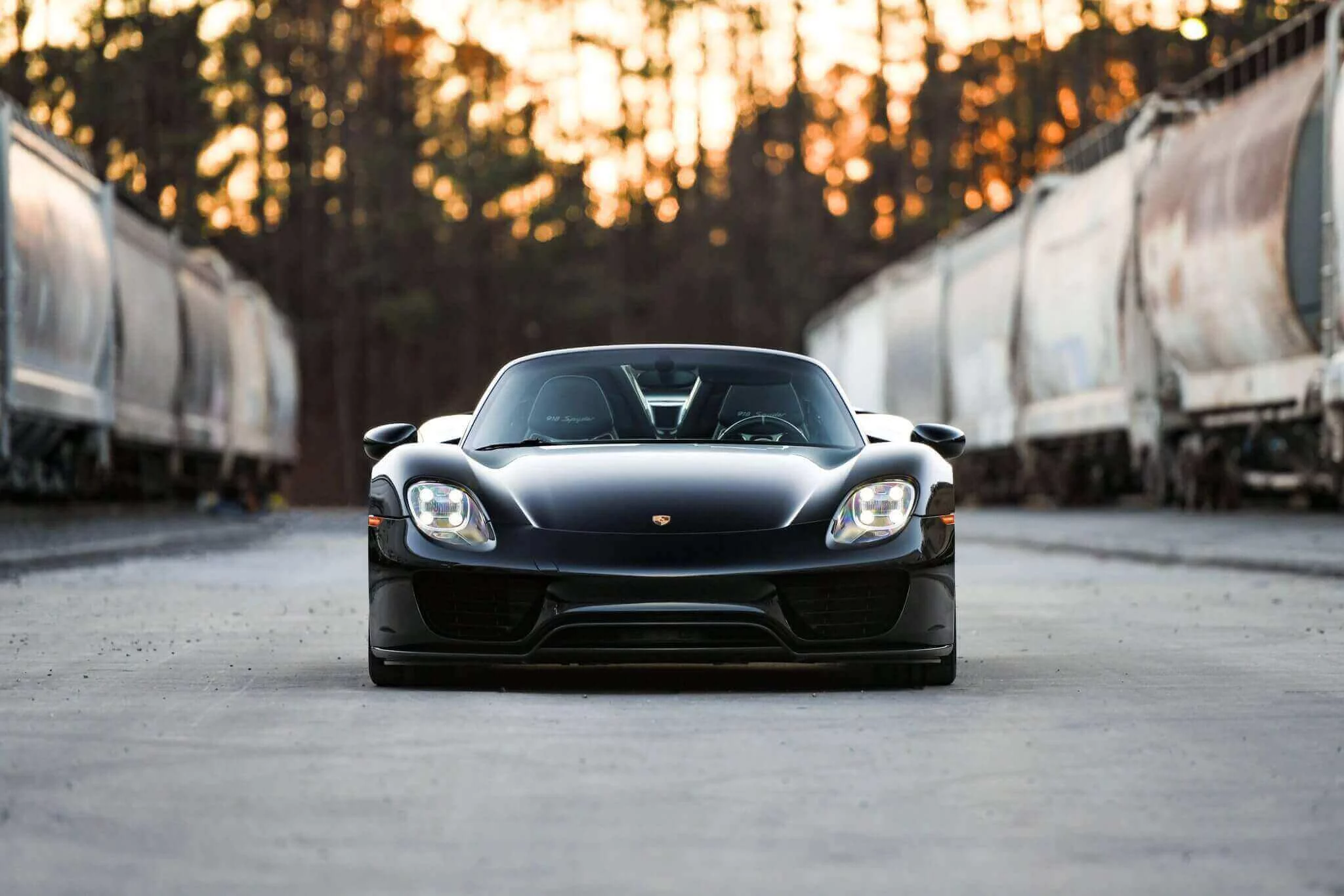 Basalt Black Porsche 918 Spyder