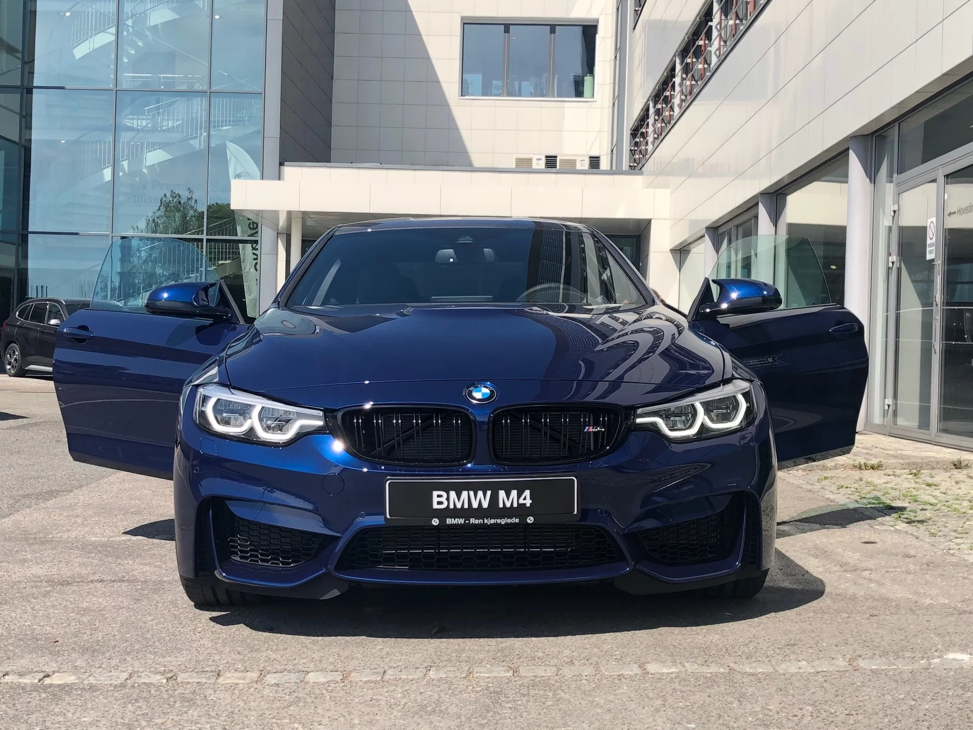 Blue Hera Mica BMW M4