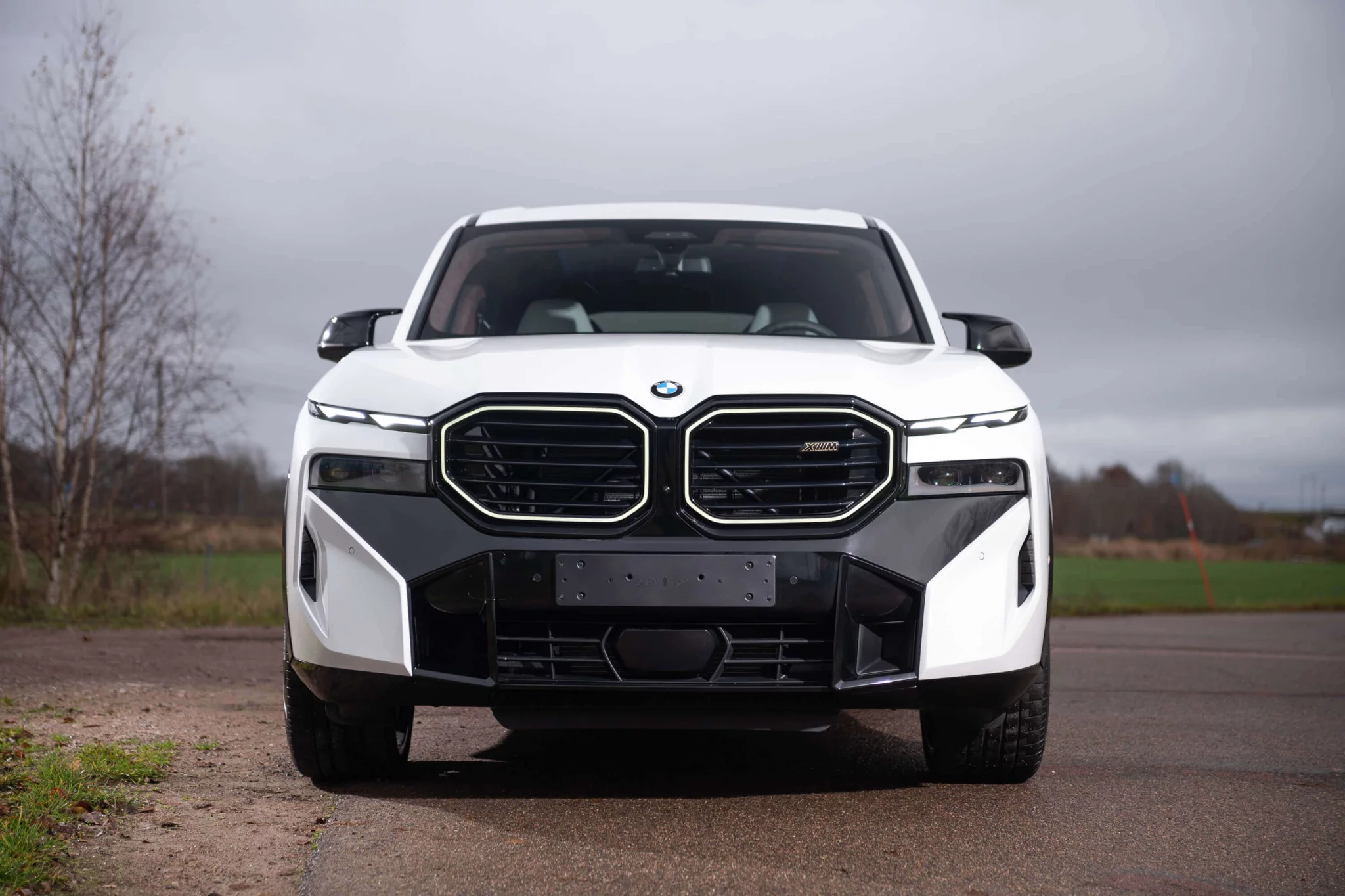 Mineral White BMW XM