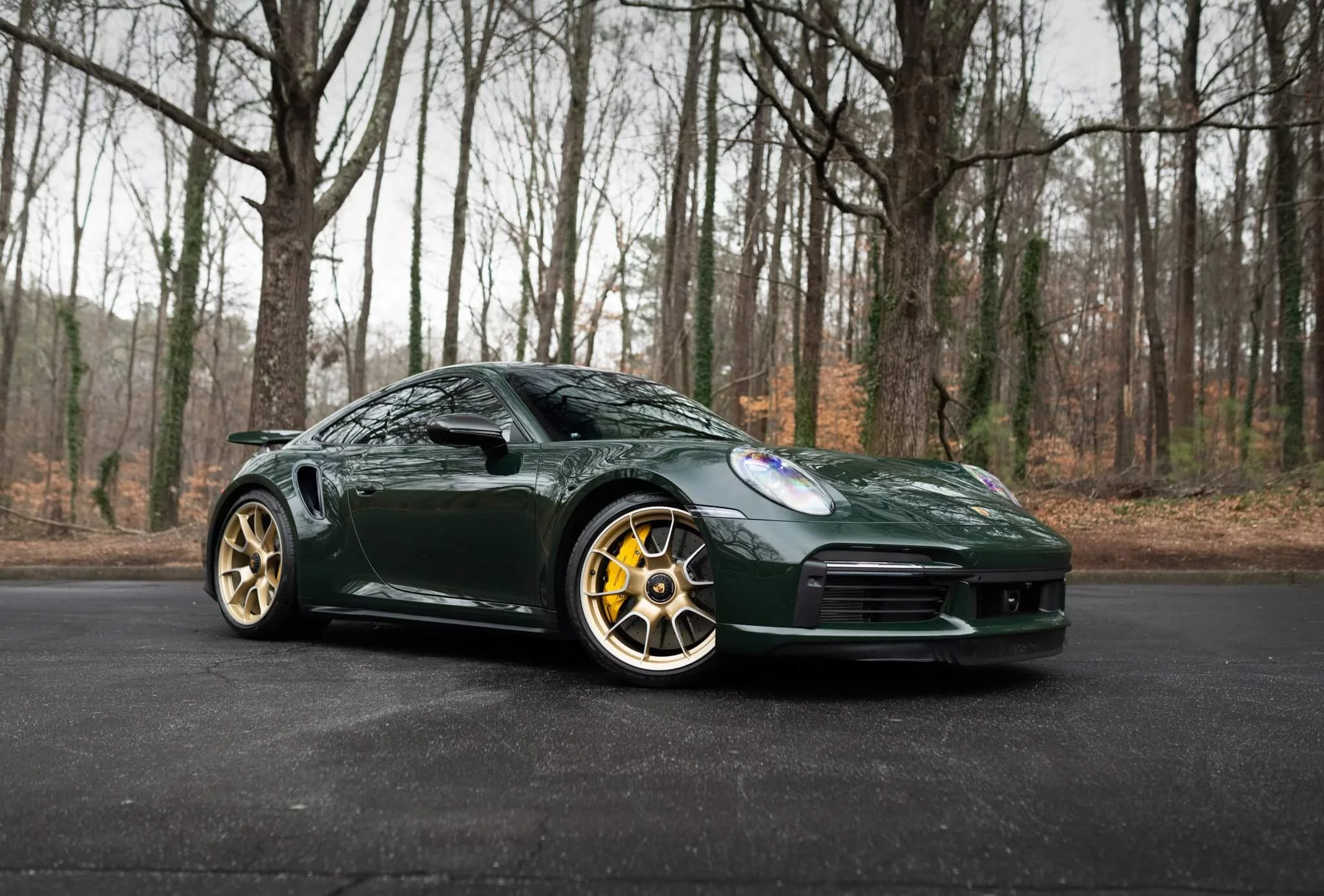 Brewster Green Porsche 911 Turbo