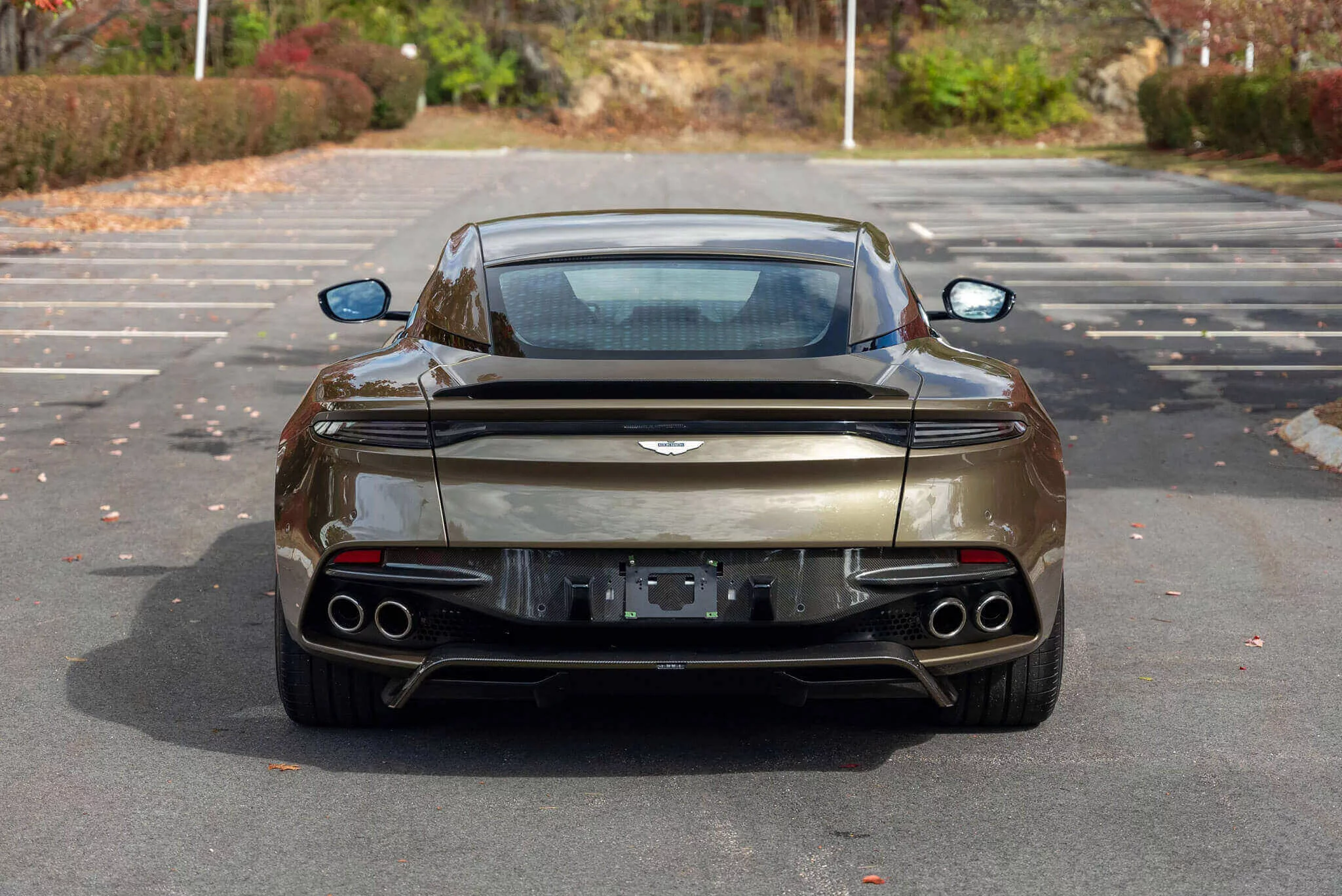 Olive Green Aston Martin DBS