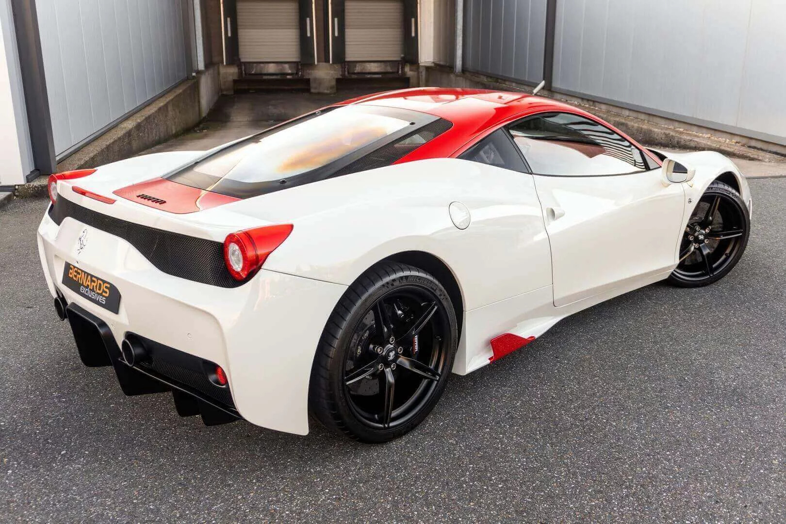 Bianco Avus Ferrari 458