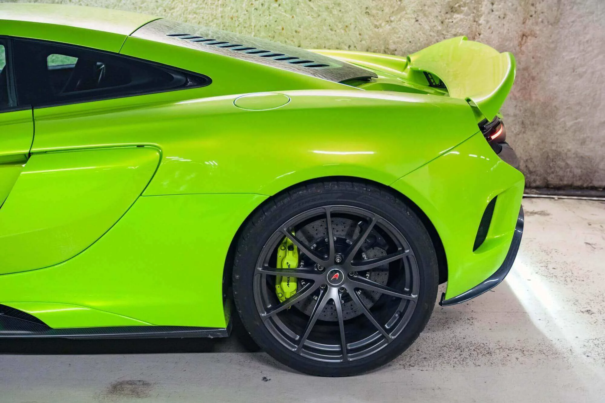 Napier Green McLaren 675LT